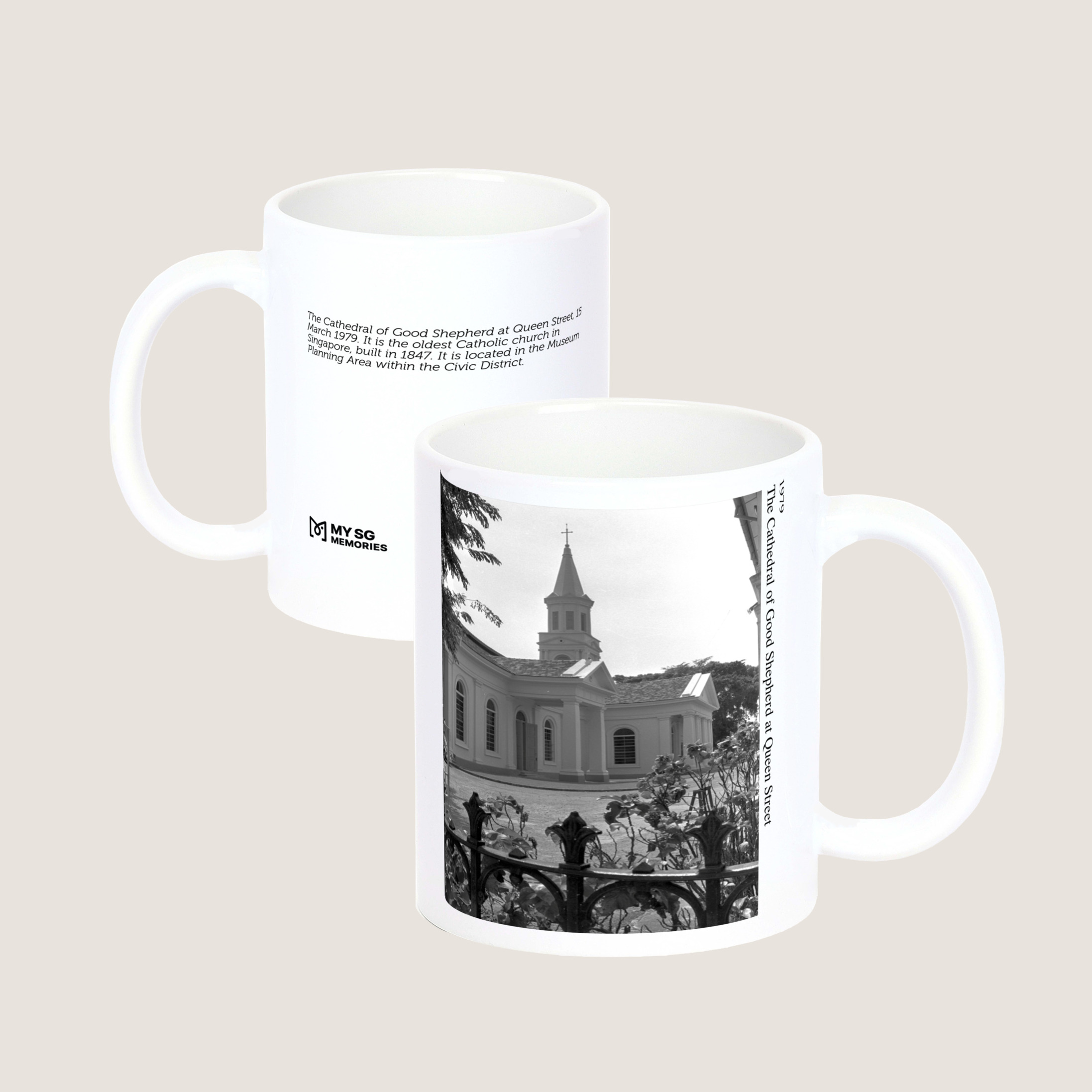 The Cathedral of Good Shepherd at Queen Street 1979-My Sg Memories