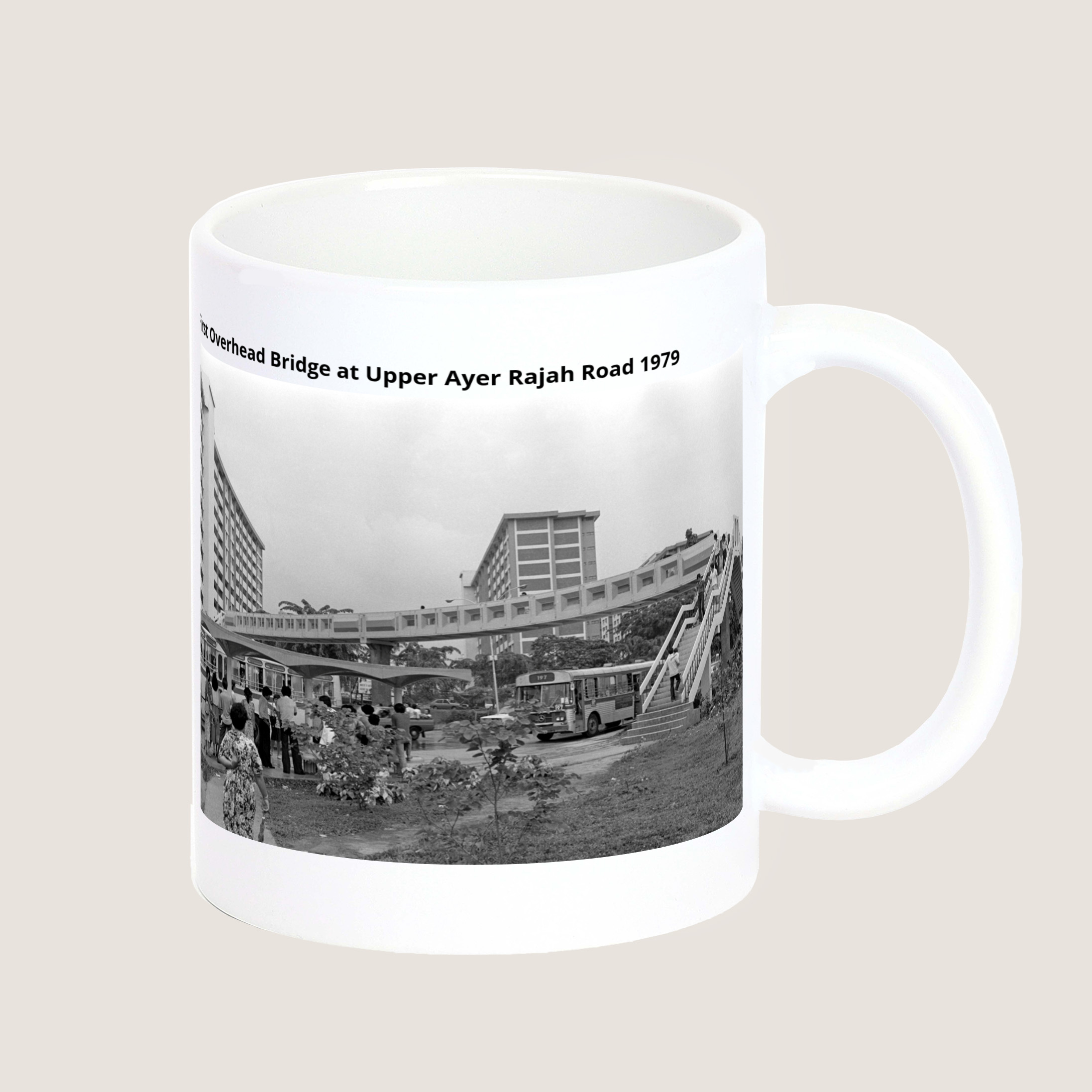 First Overhead Bridge at Upper Ayer Rajah Road 1979-My Sg Memories