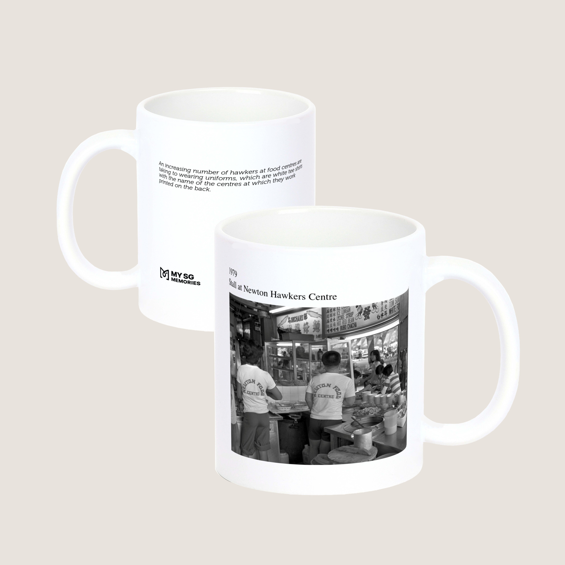 Stall at Newton Hawkers Centre 1979-My Sg Memories