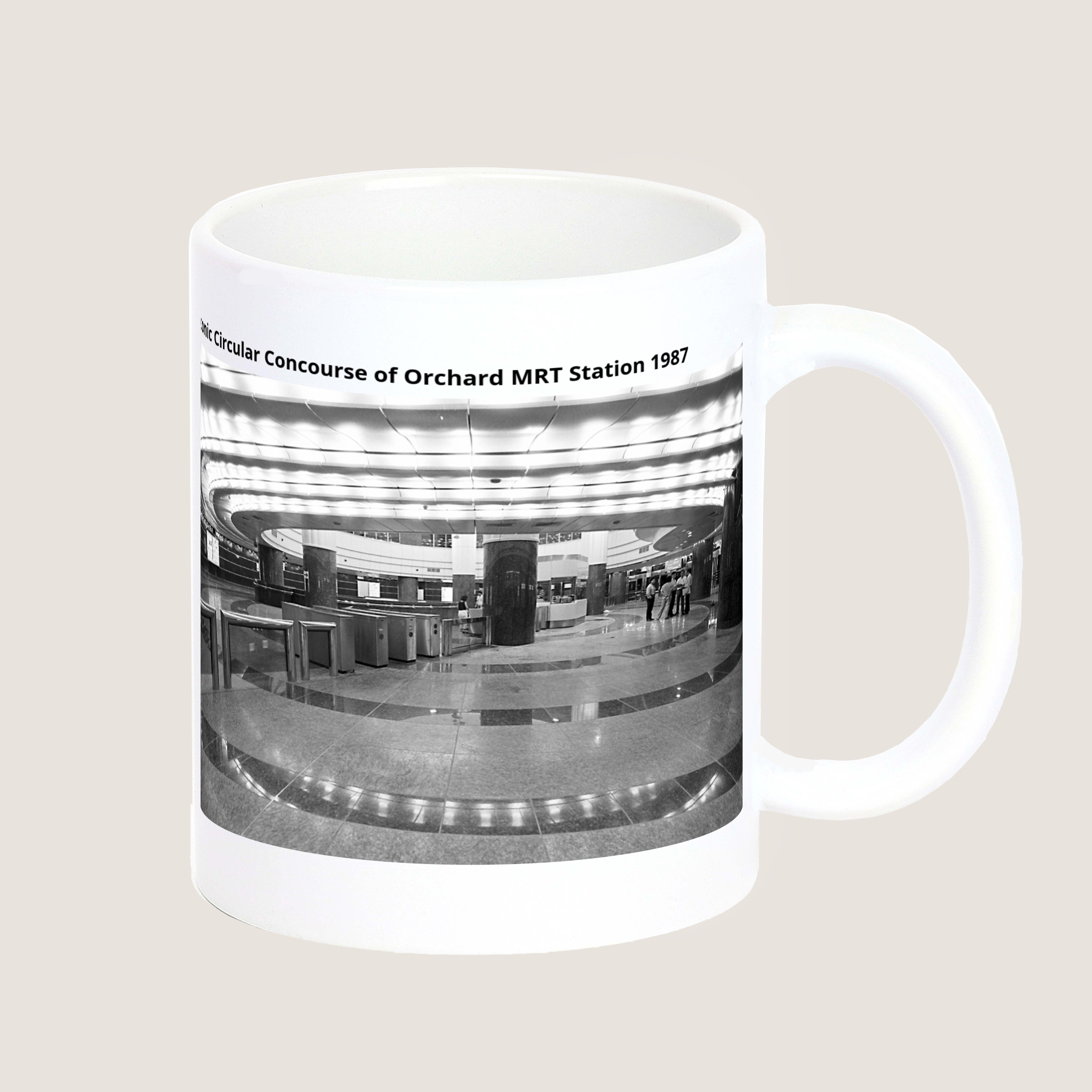 Iconic Circular Concourse of Orchard MRT Station 1987-My Sg Memories