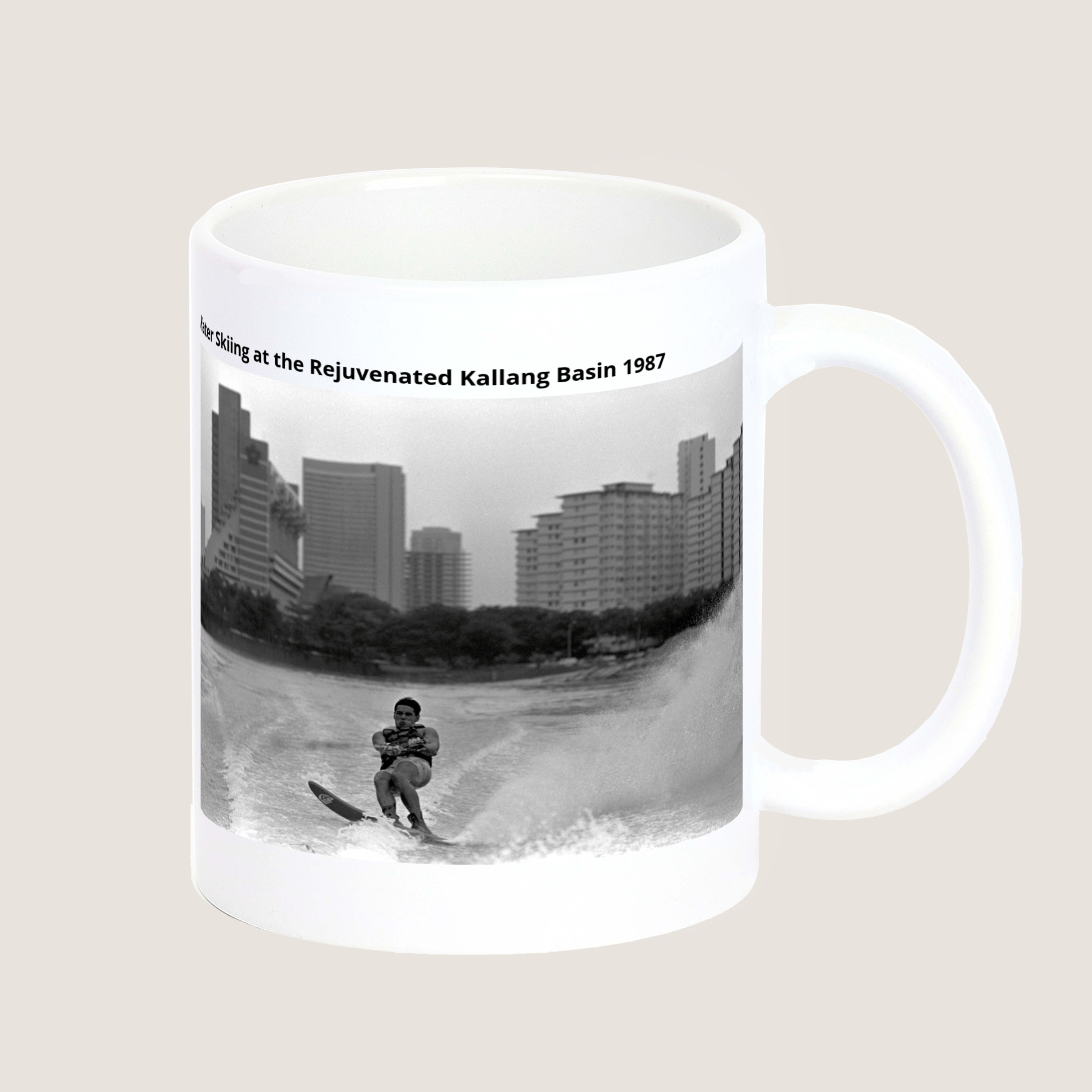 Water Skiing at the Rejuvenated Kallang Basin 1987