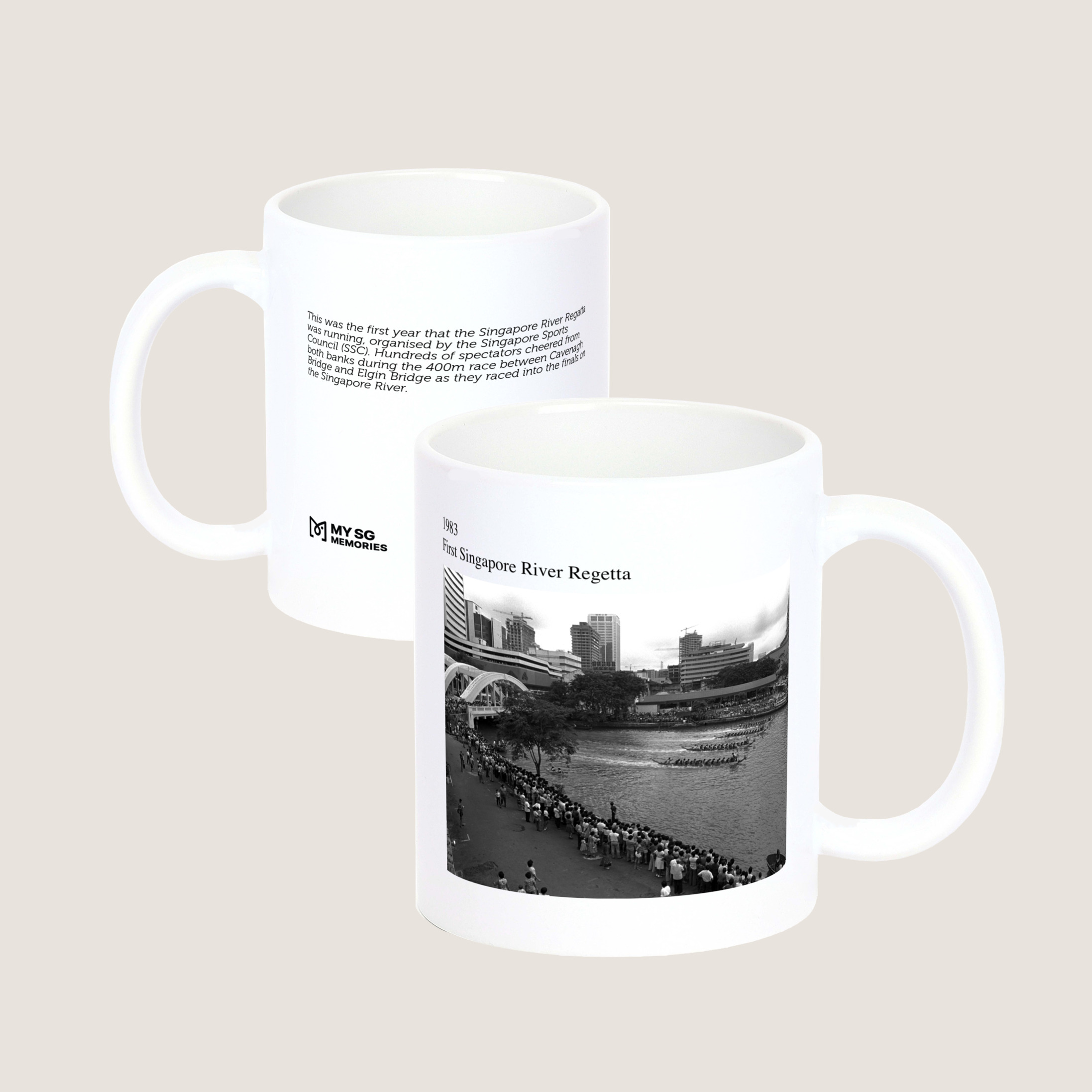 First Singapore River Regetta 1983-My Sg Memories
