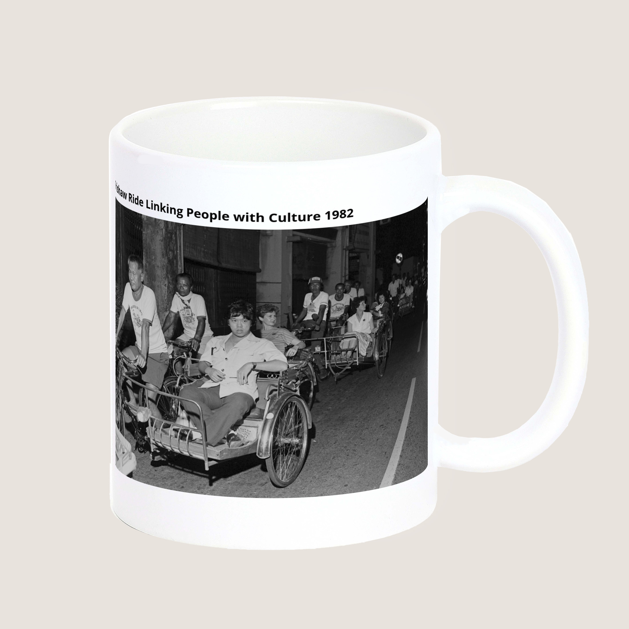 Trishaw Ride Linking People with Culture 1982-My Sg Memories