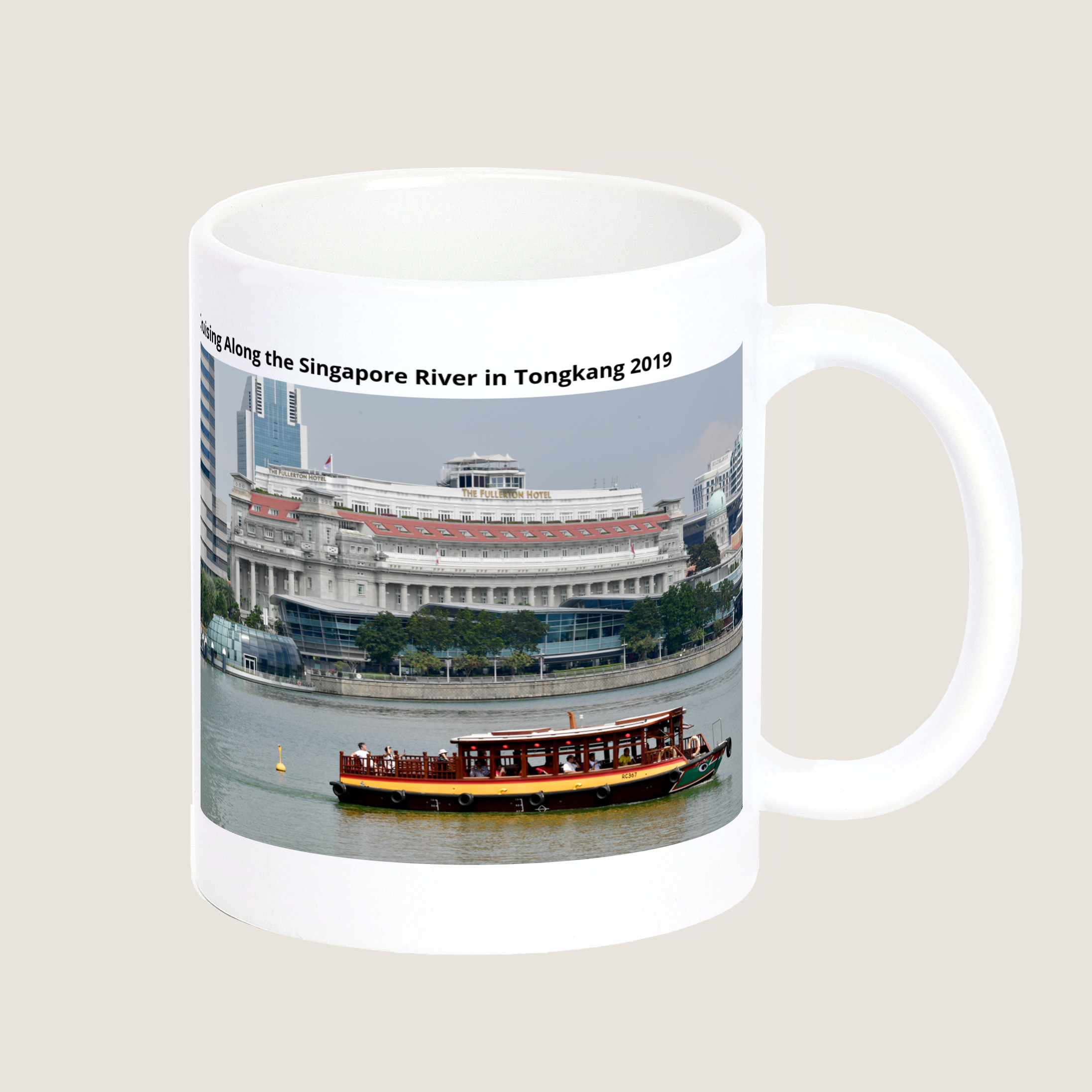 Cruising Along the Singapore River in Tongkang 2019