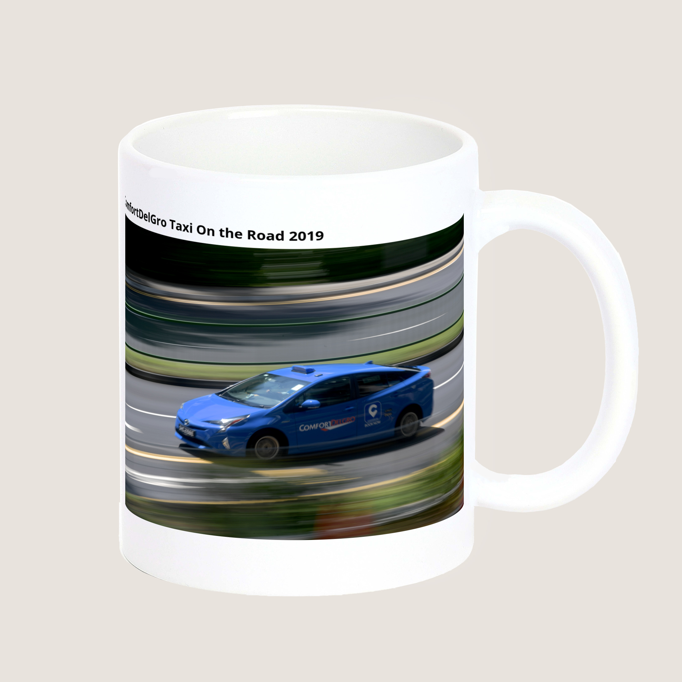 ComfortDelGro Taxi On the Road 2019