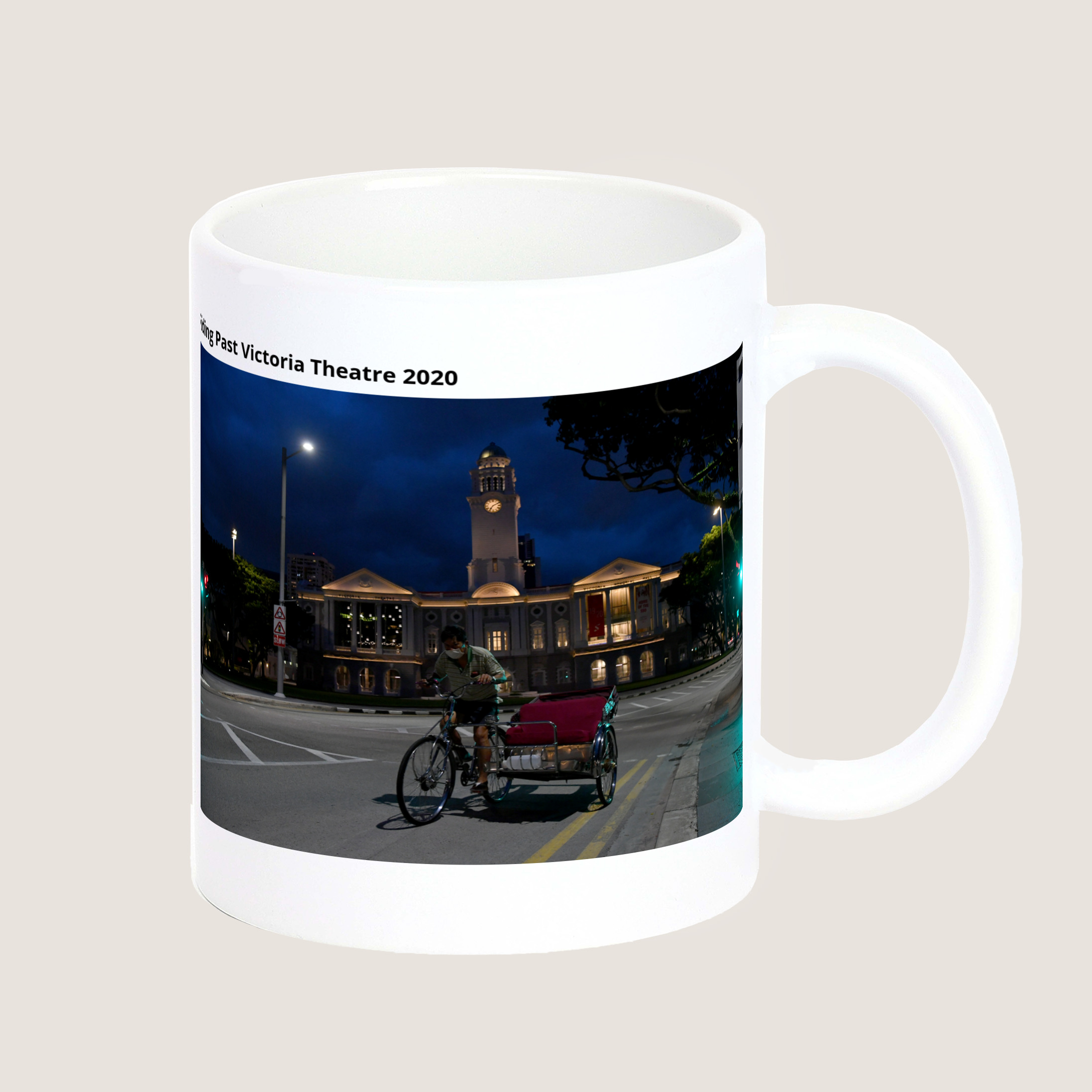 Riding Past Victoria Theatre 2020