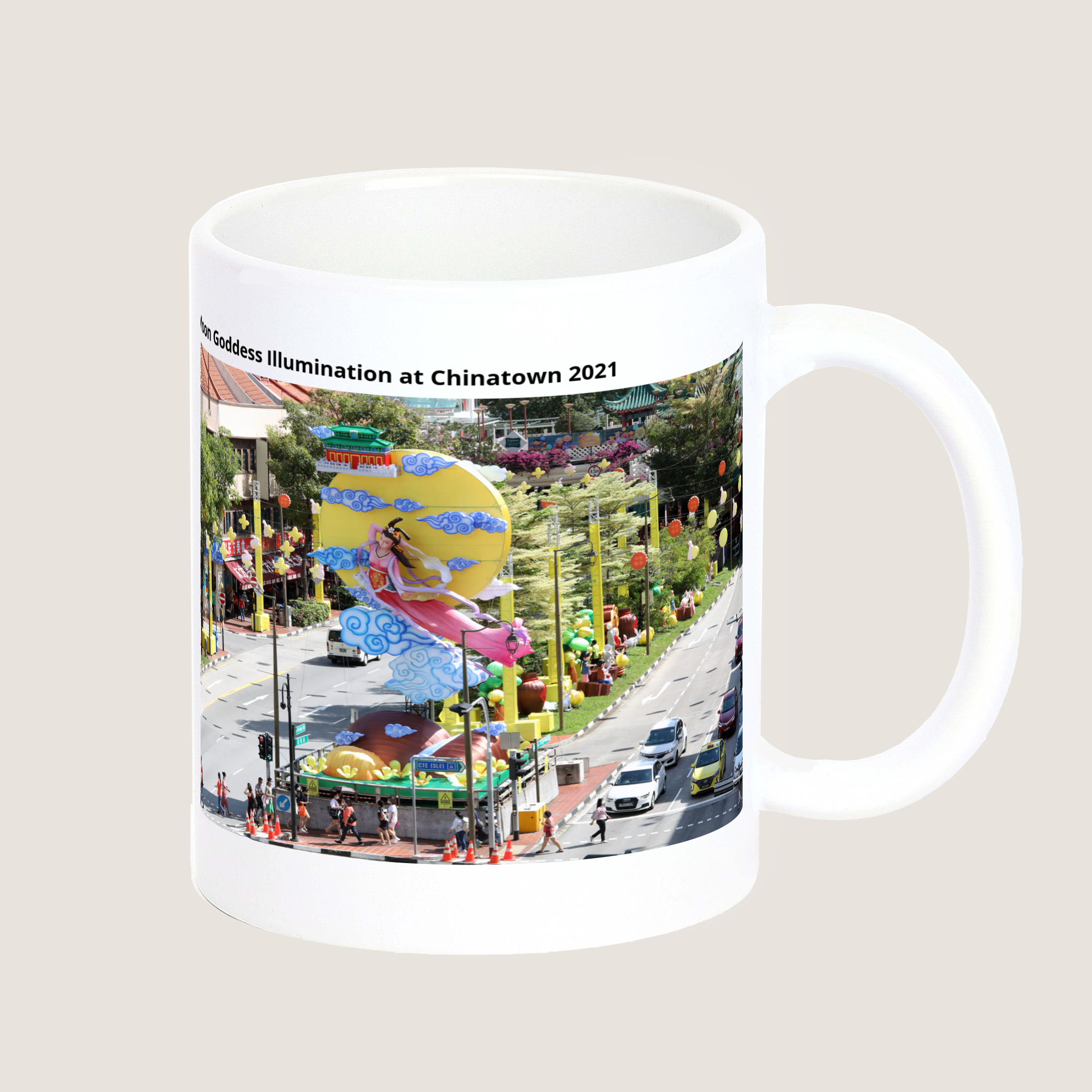 Moon Goddess Illumination at Chinatown 2021 Mug