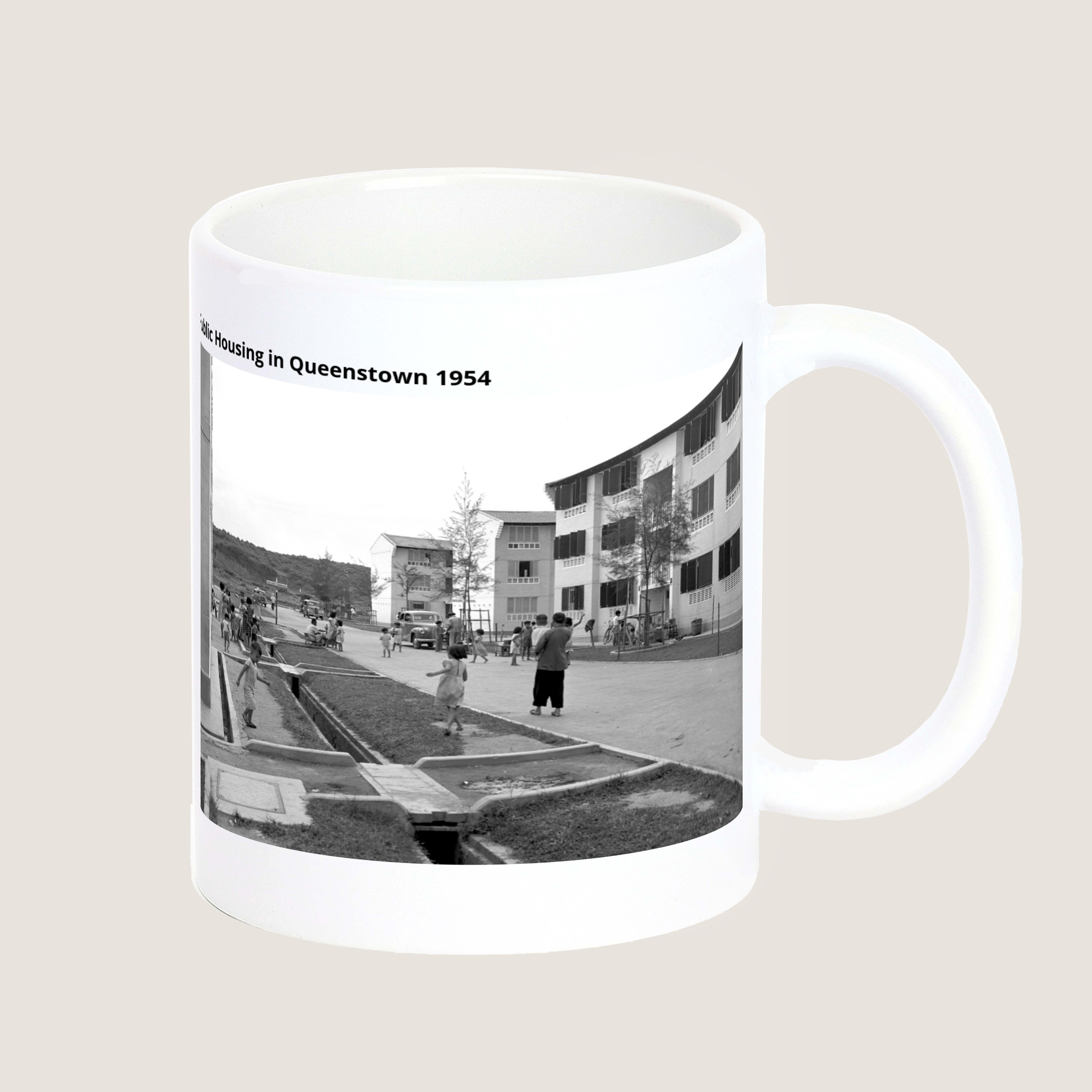 Public Housing in Queenstown 1954 Mug