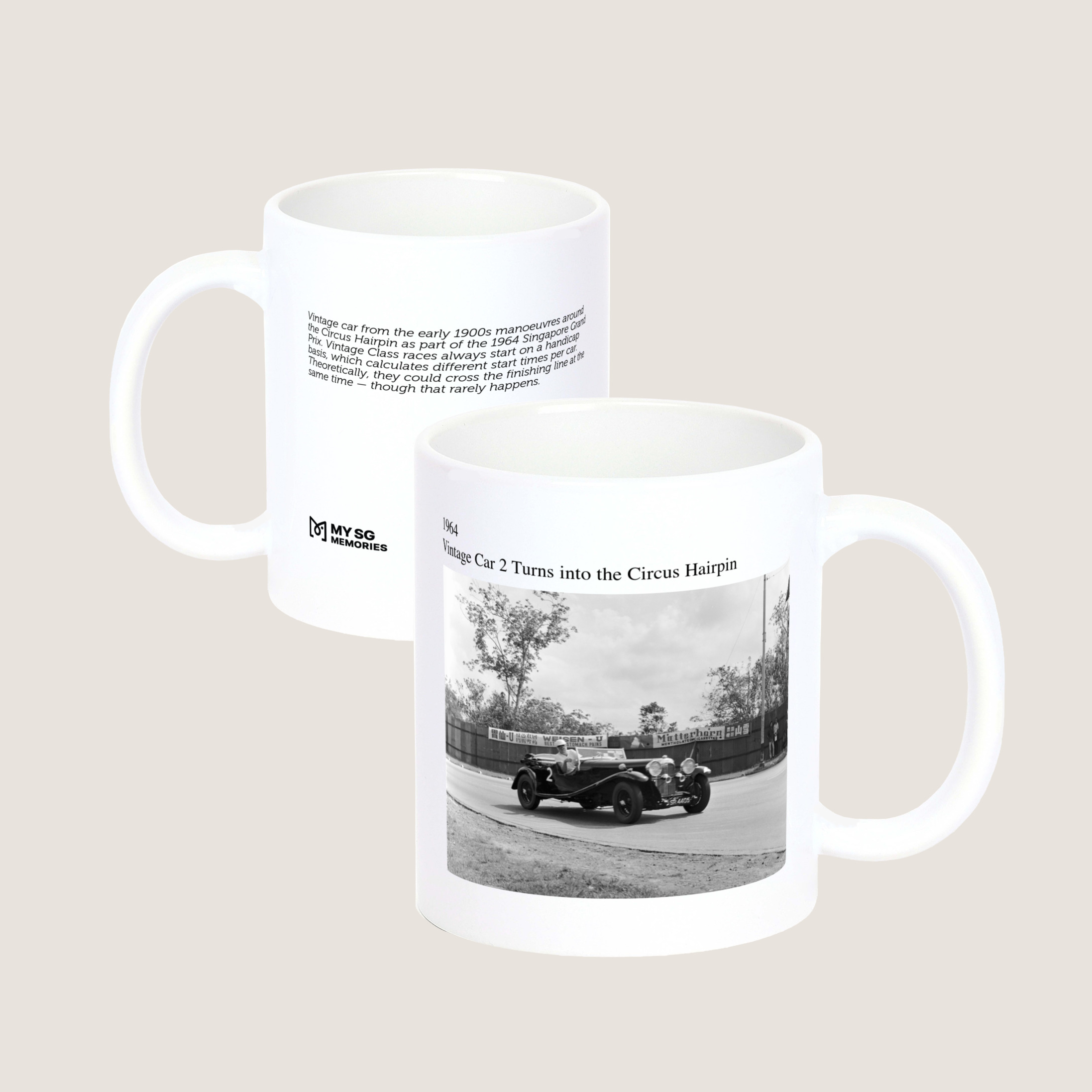 Vintage Car 2 Turns into the Circus Hairpin 1964-My Sg Memories