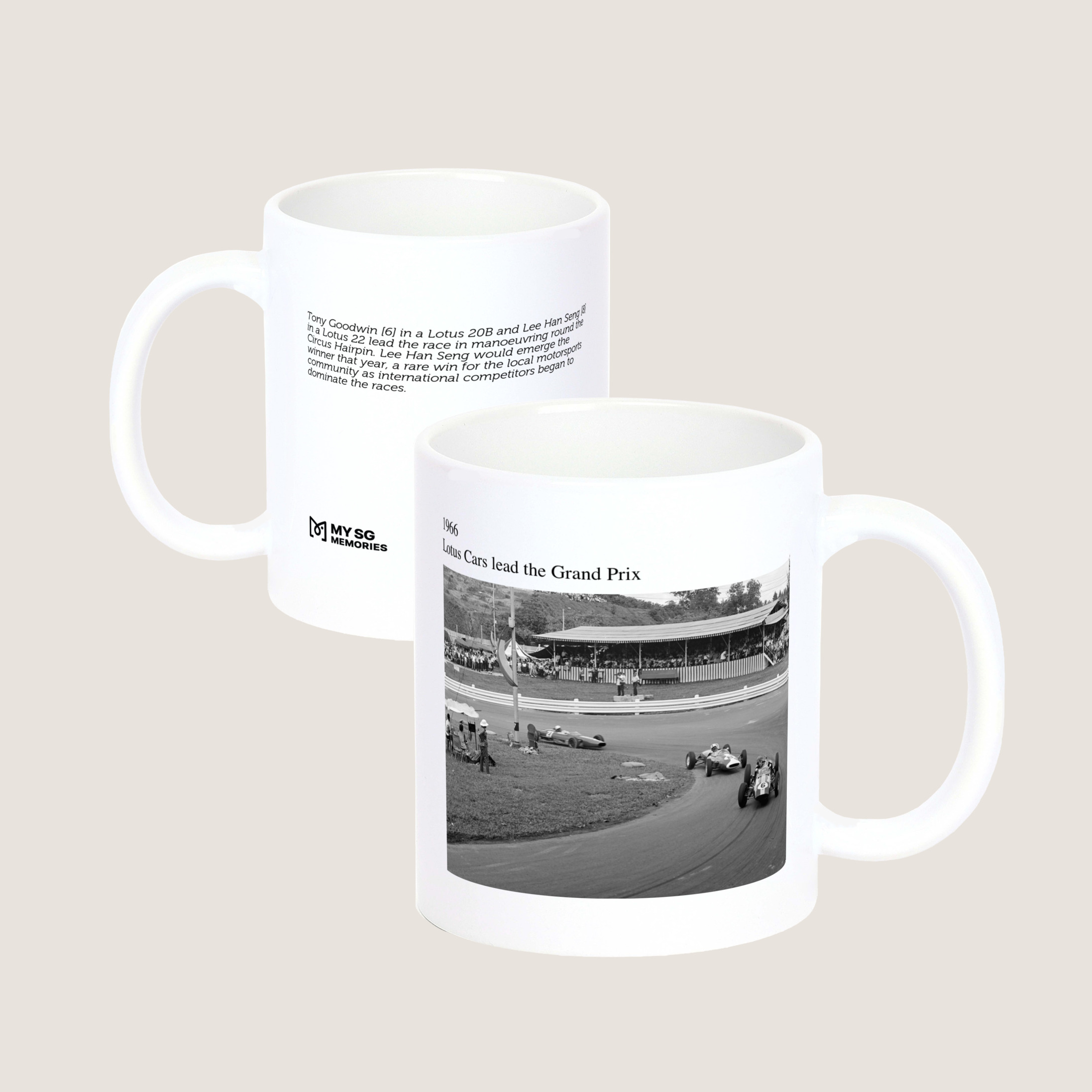 Lotus Cars lead the Grand Prix 1966-My Sg Memories