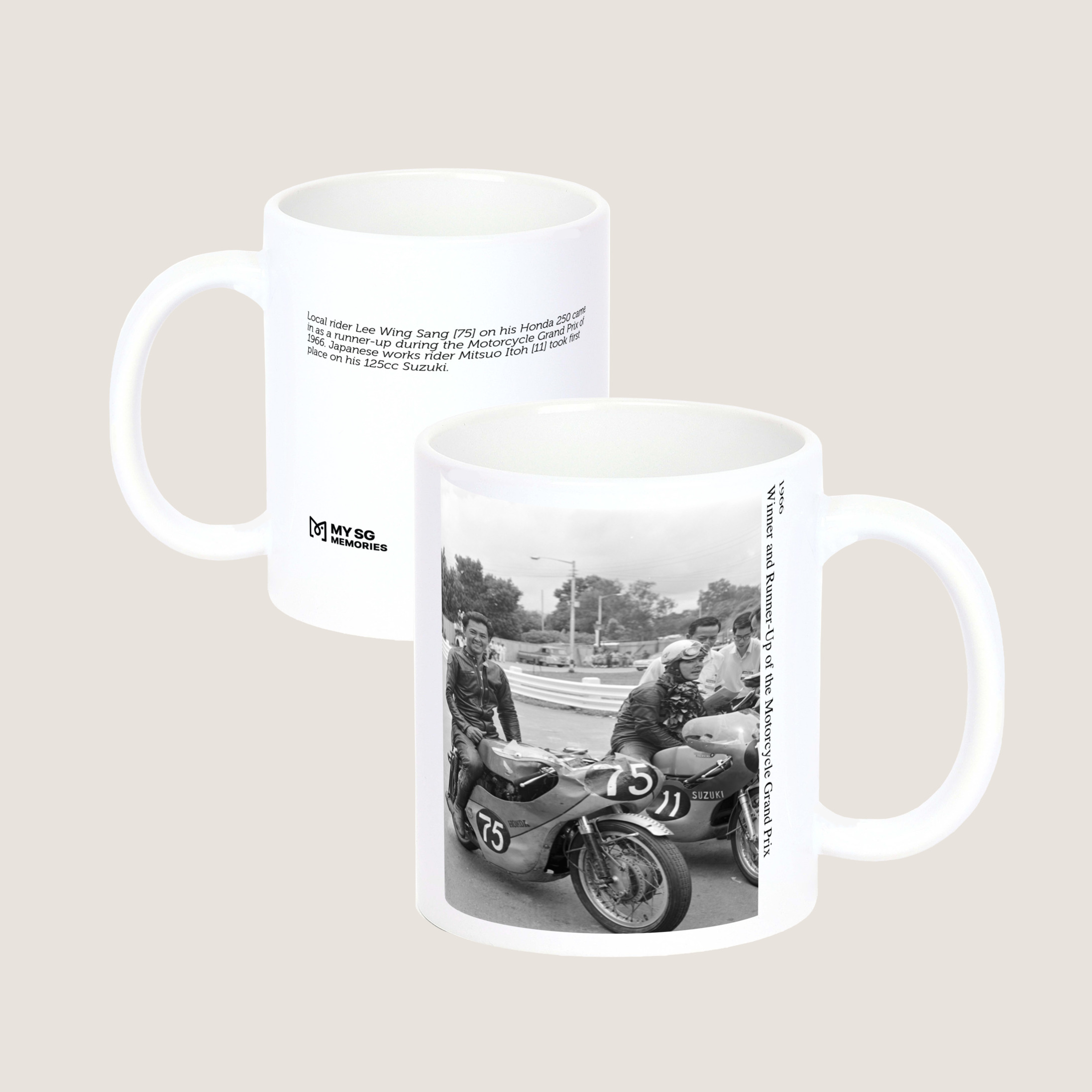 Winner and Runner-Up of the Motorcycle Grand Prix 1966-My Sg Memories