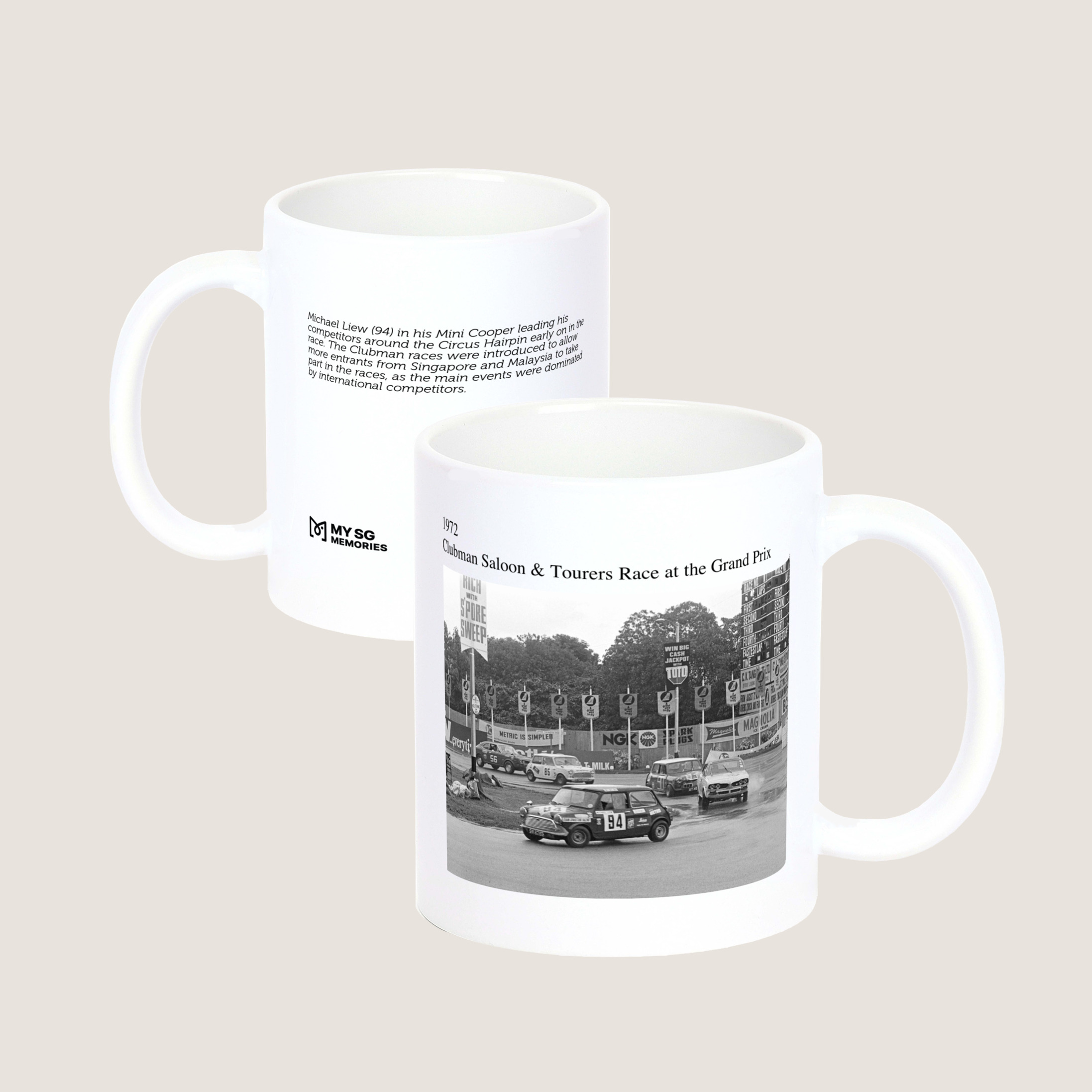 Clubman Saloon & Tourers Race at the Grand Prix 1972-My Sg Memories