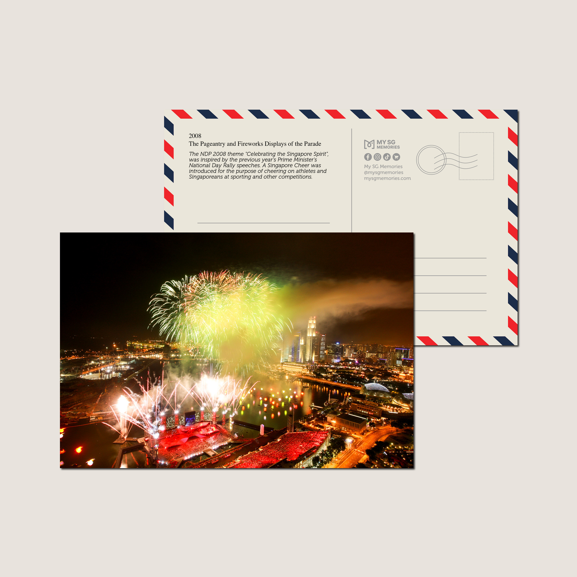 The Pageantry and Fireworks Displays of the Parade 2008-My Sg Memories