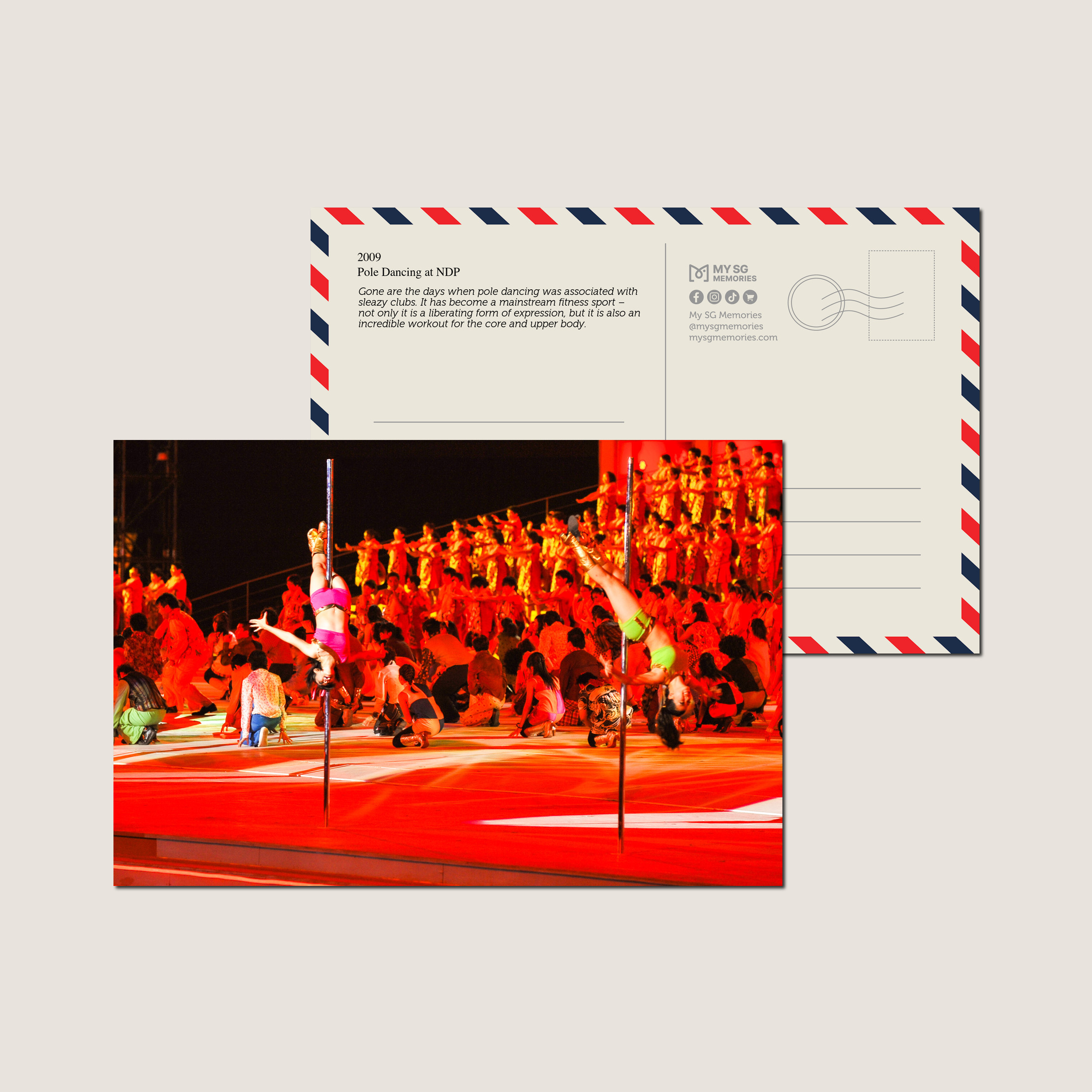 Pole Dancing at NDP 2009-My Sg Memories