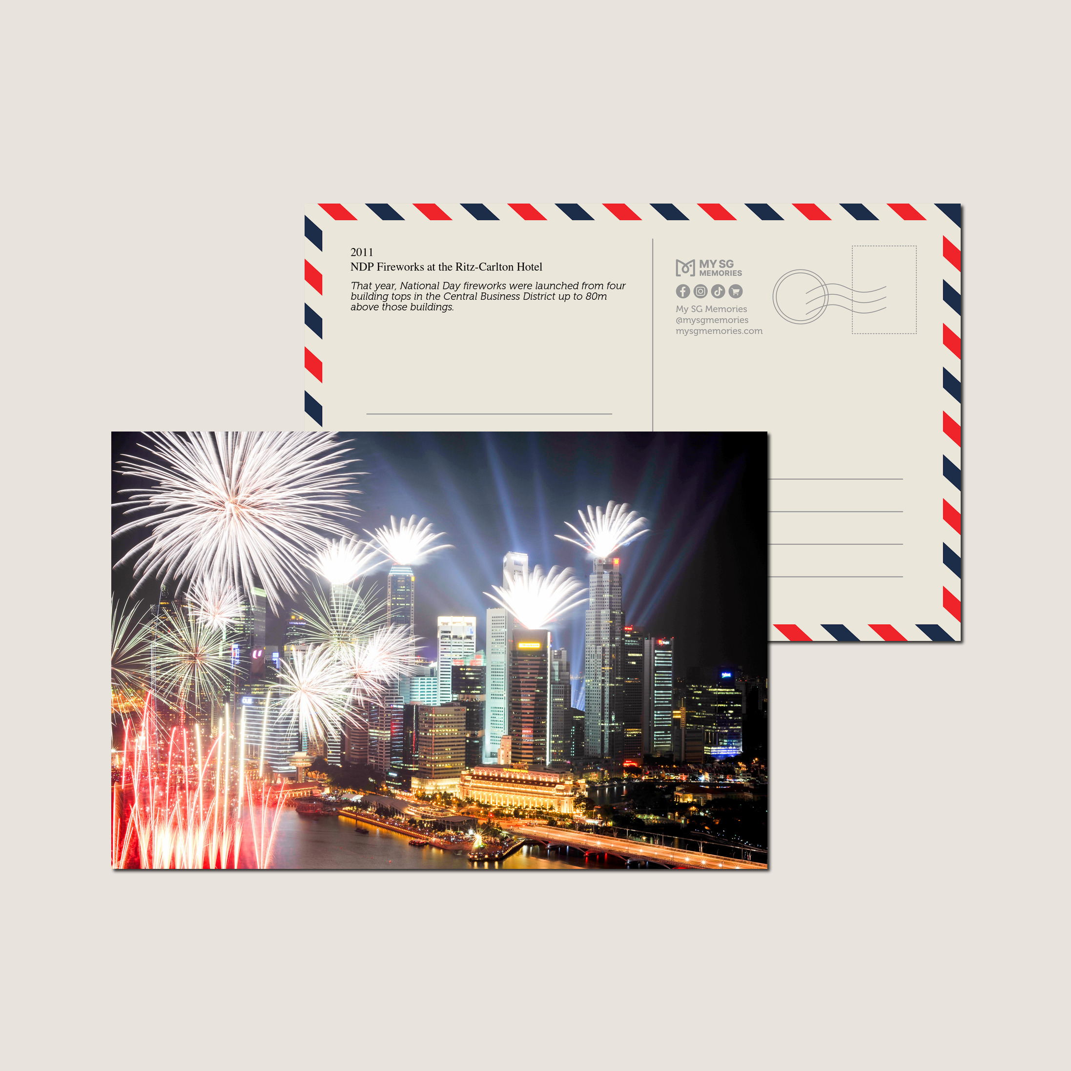 NDP Fireworks at the Ritz-Carlton Hotel 2011-My Sg Memories