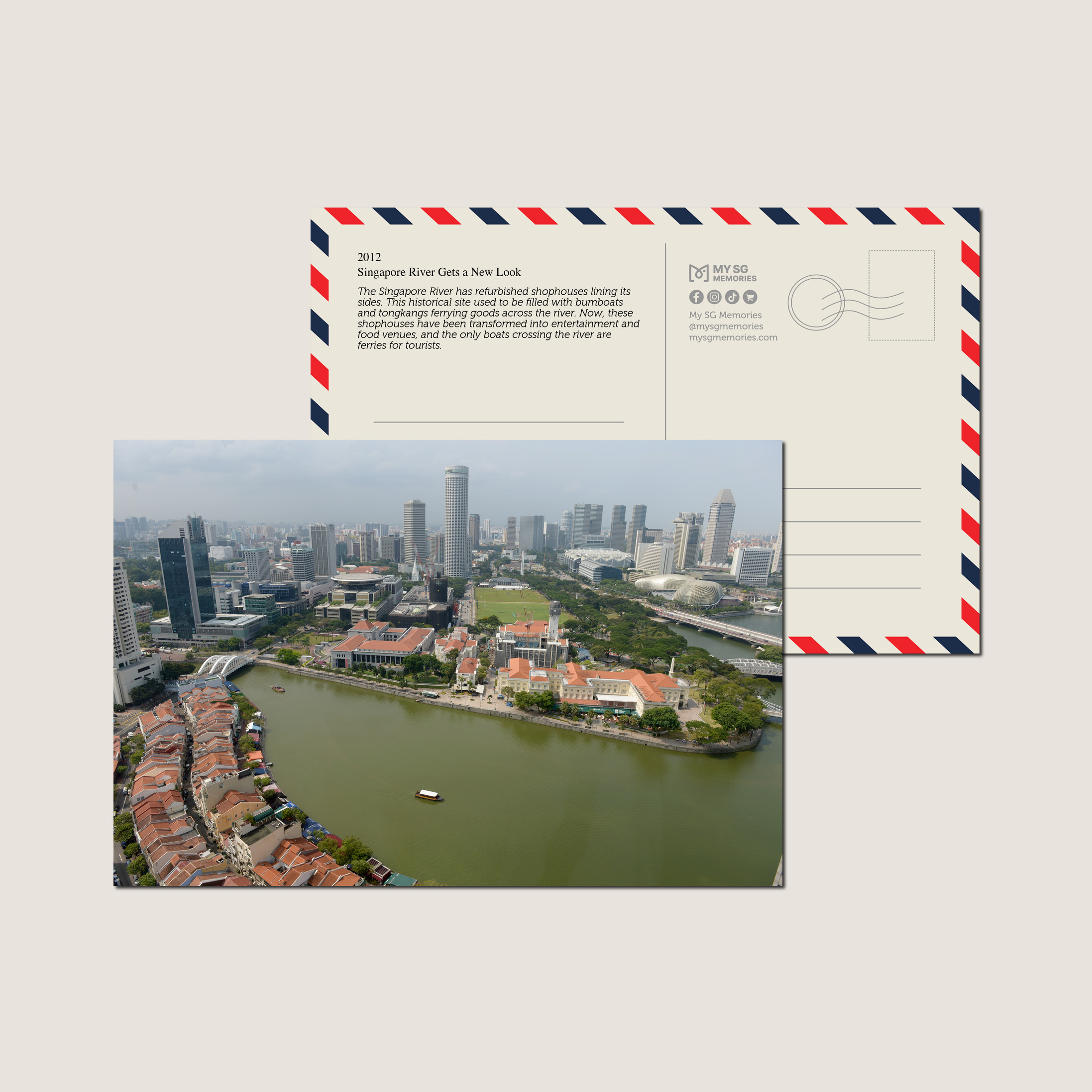 Singapore River Gets a New Look 2012-My Sg Memories