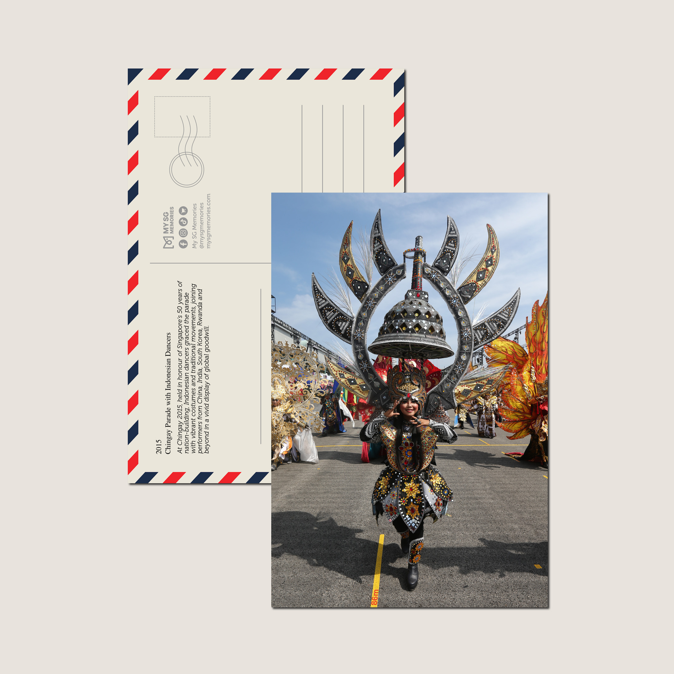 Chingay Parade with Indonesian Dancers 2015-My Sg Memories