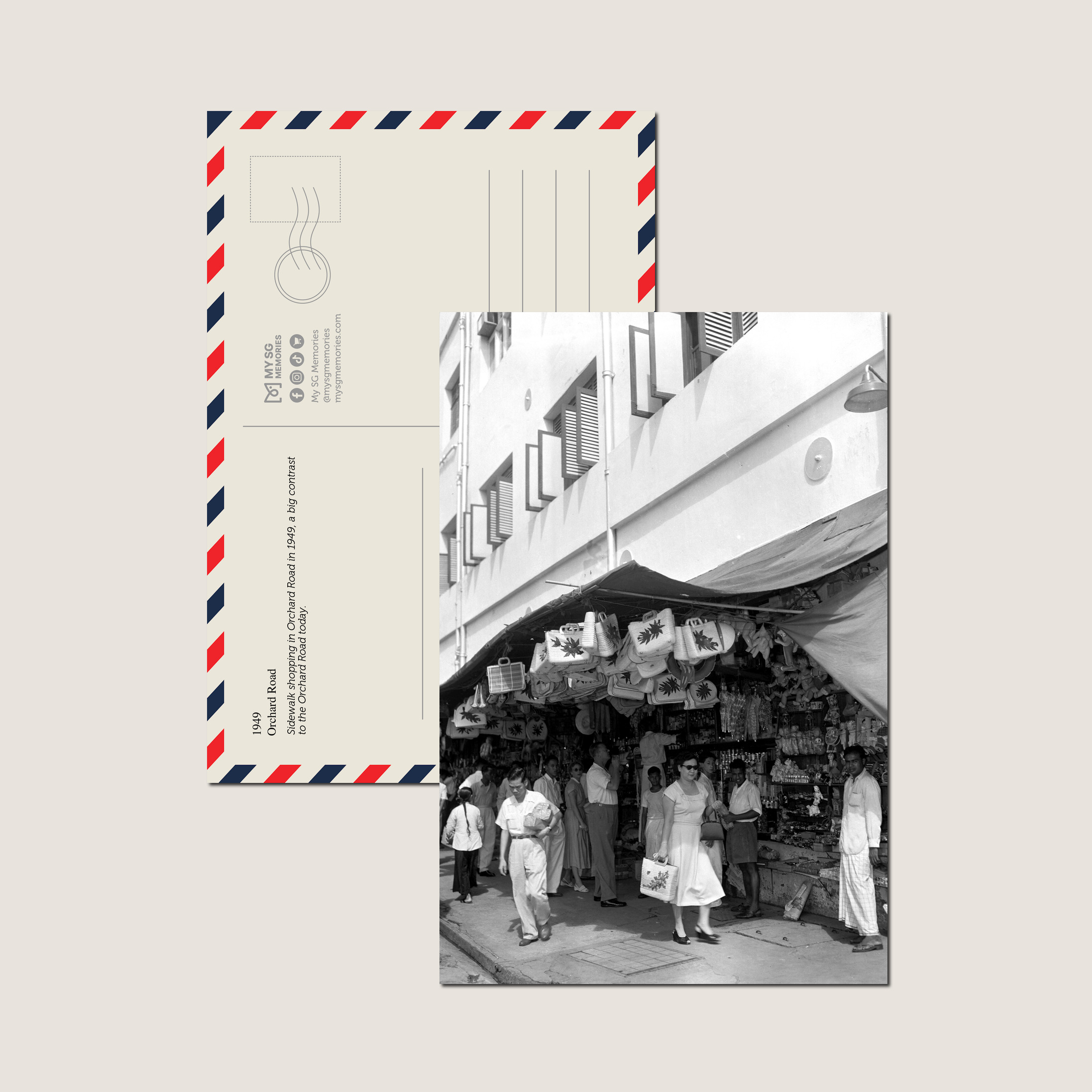 Orchard Road 1949-My Sg Memories
