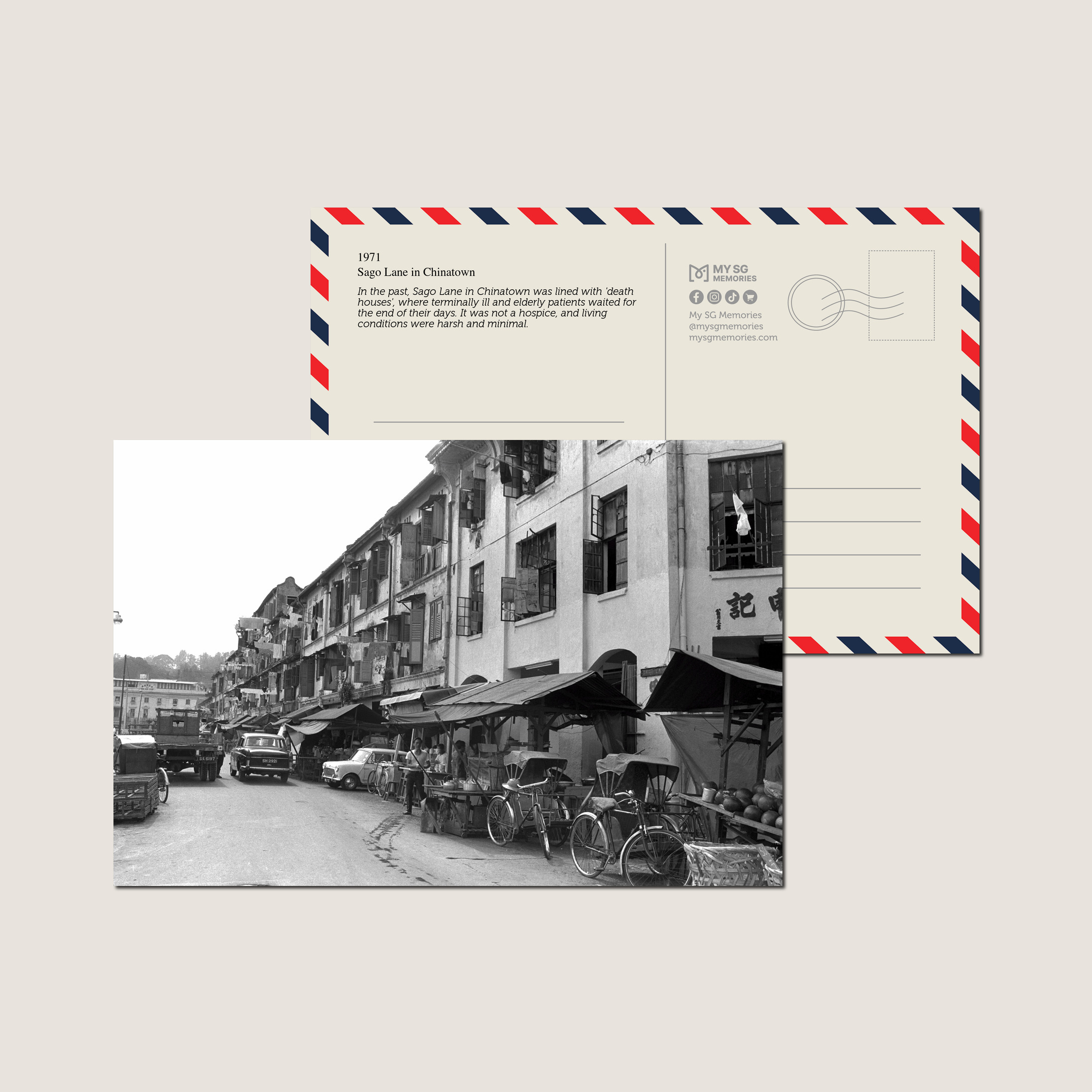 Sago Lane in Chinatown 1971-My Sg Memories