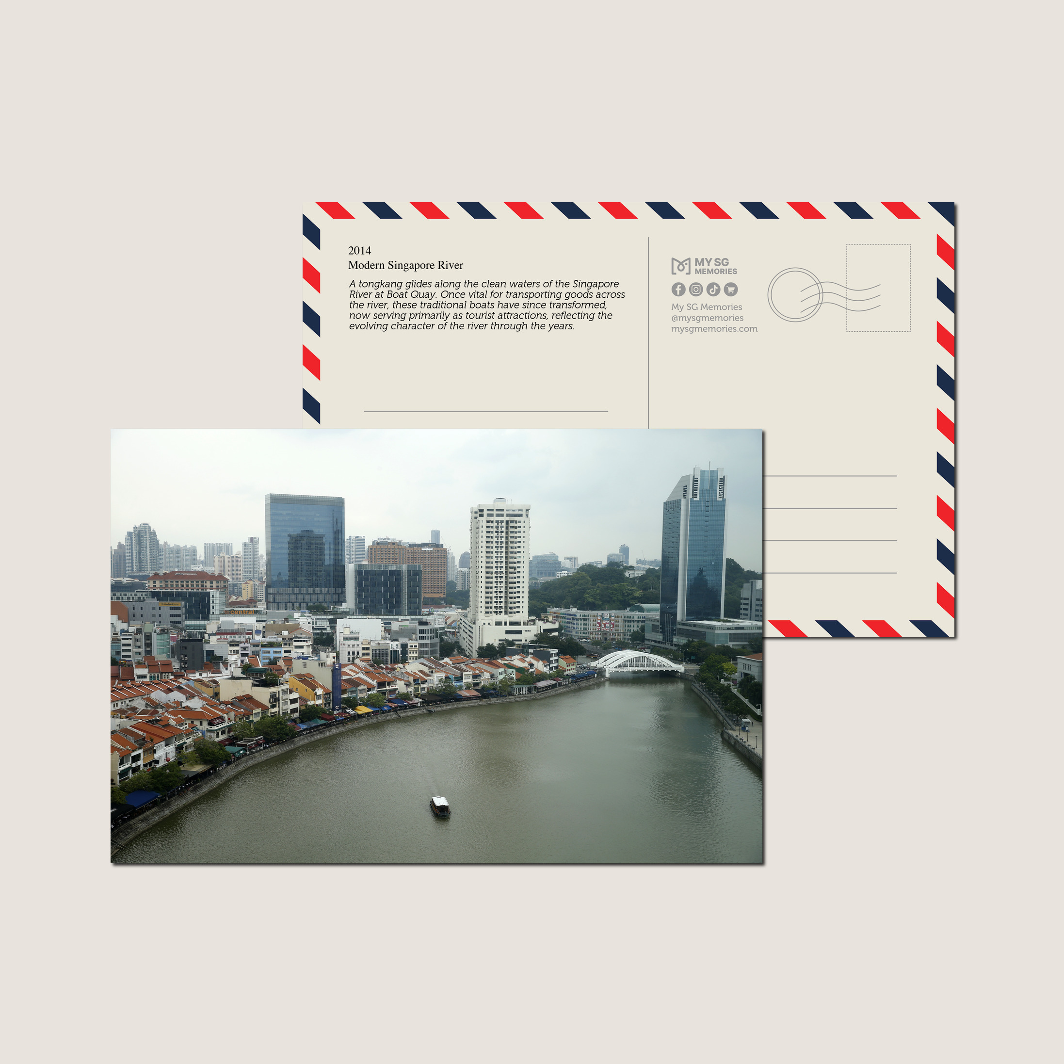 Modern Singapore River 2014-My Sg Memories