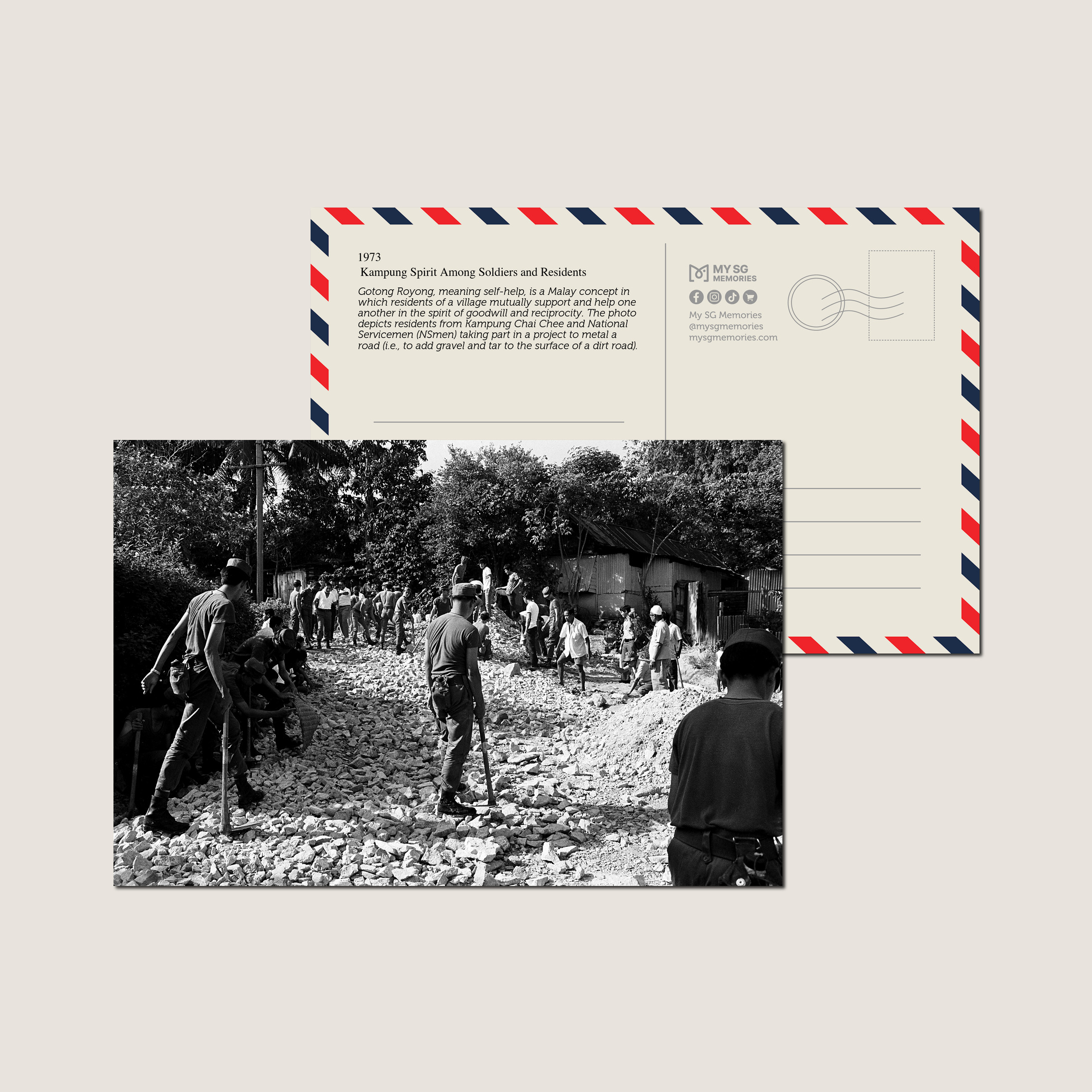 Kampung Spirit Among Soldiers and Residents 1973-My Sg Memories