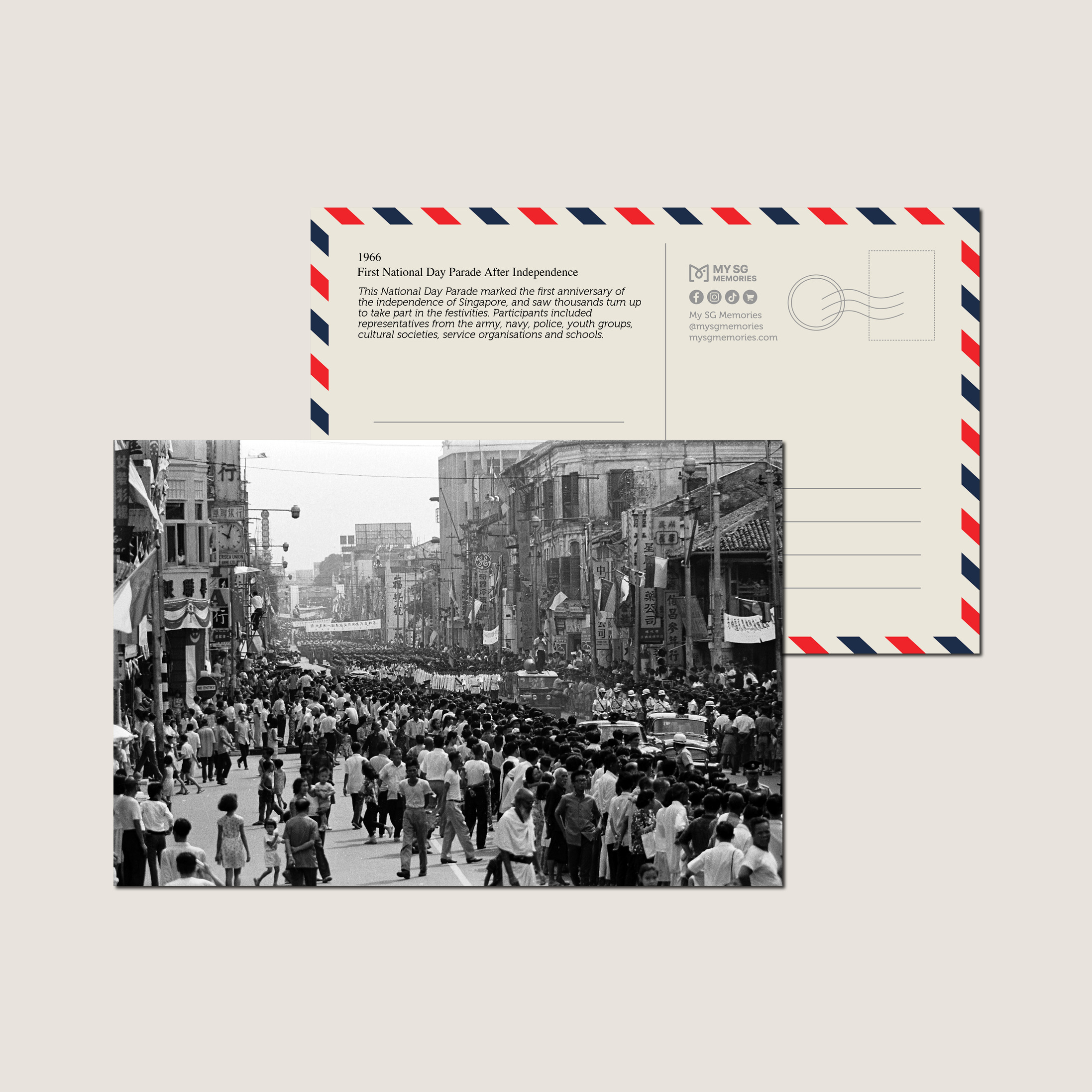 First National Day Parade After Independence 1966-My Sg Memories