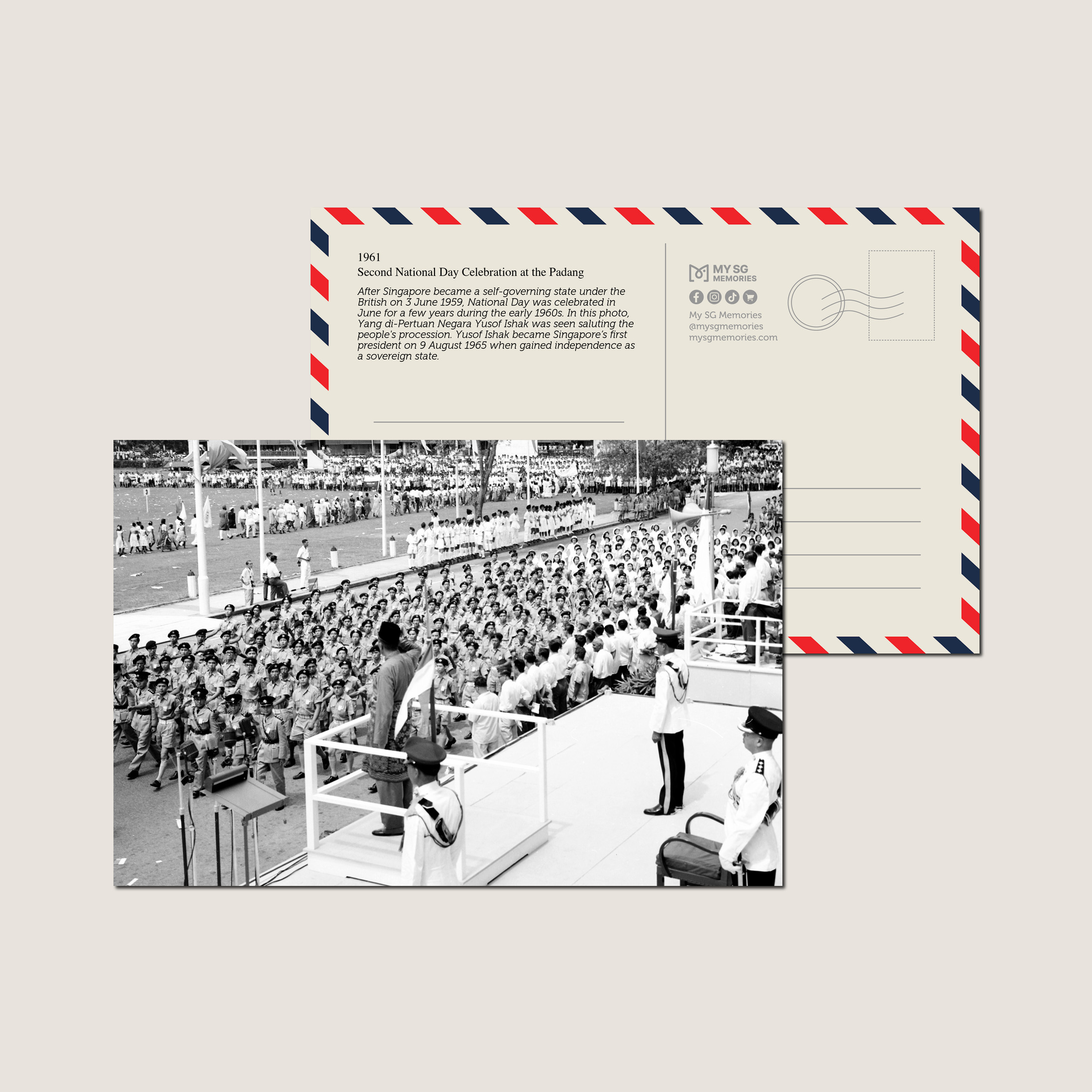 Second National Day Celebration at the Padang 1961-My Sg Memories