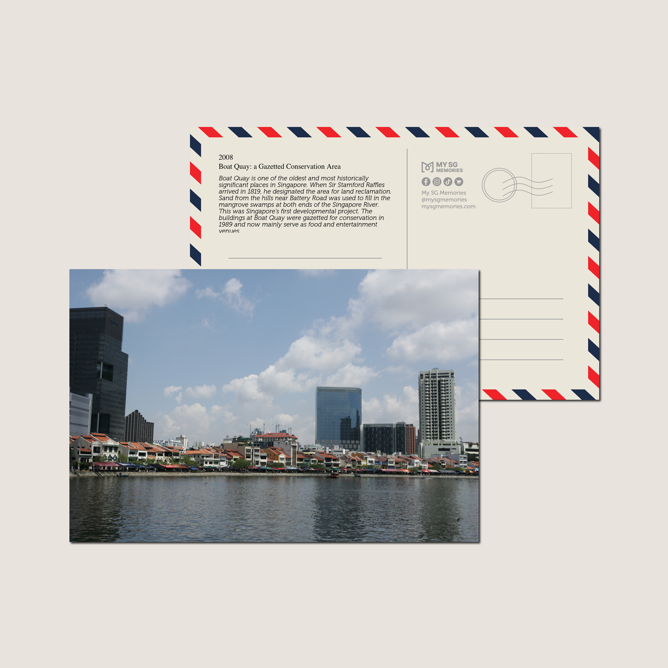 Boat Quay: a Gazetted Conservation Area 2008-My Sg Memories
