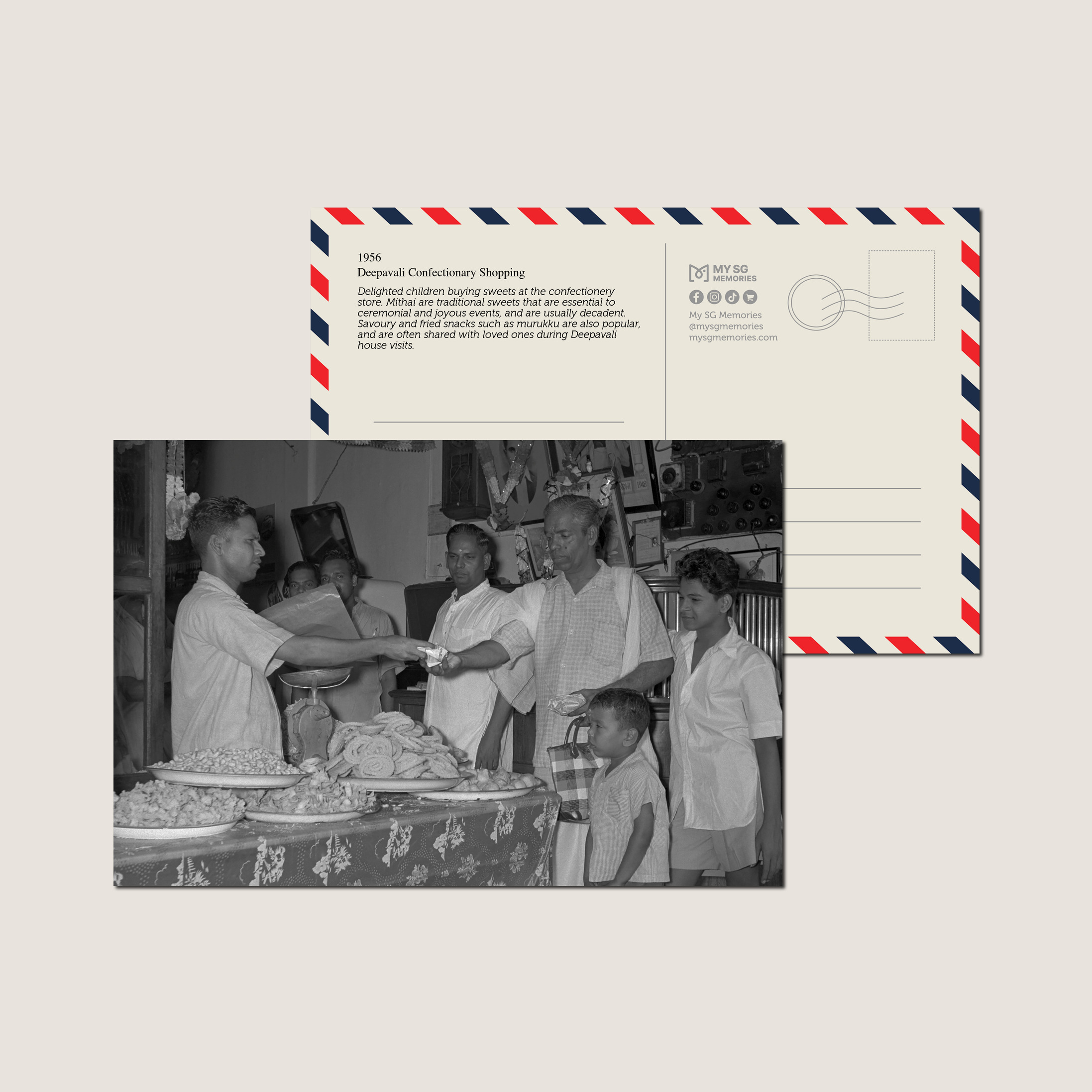 Deepavali Confectionary Shopping 1956-My Sg Memories