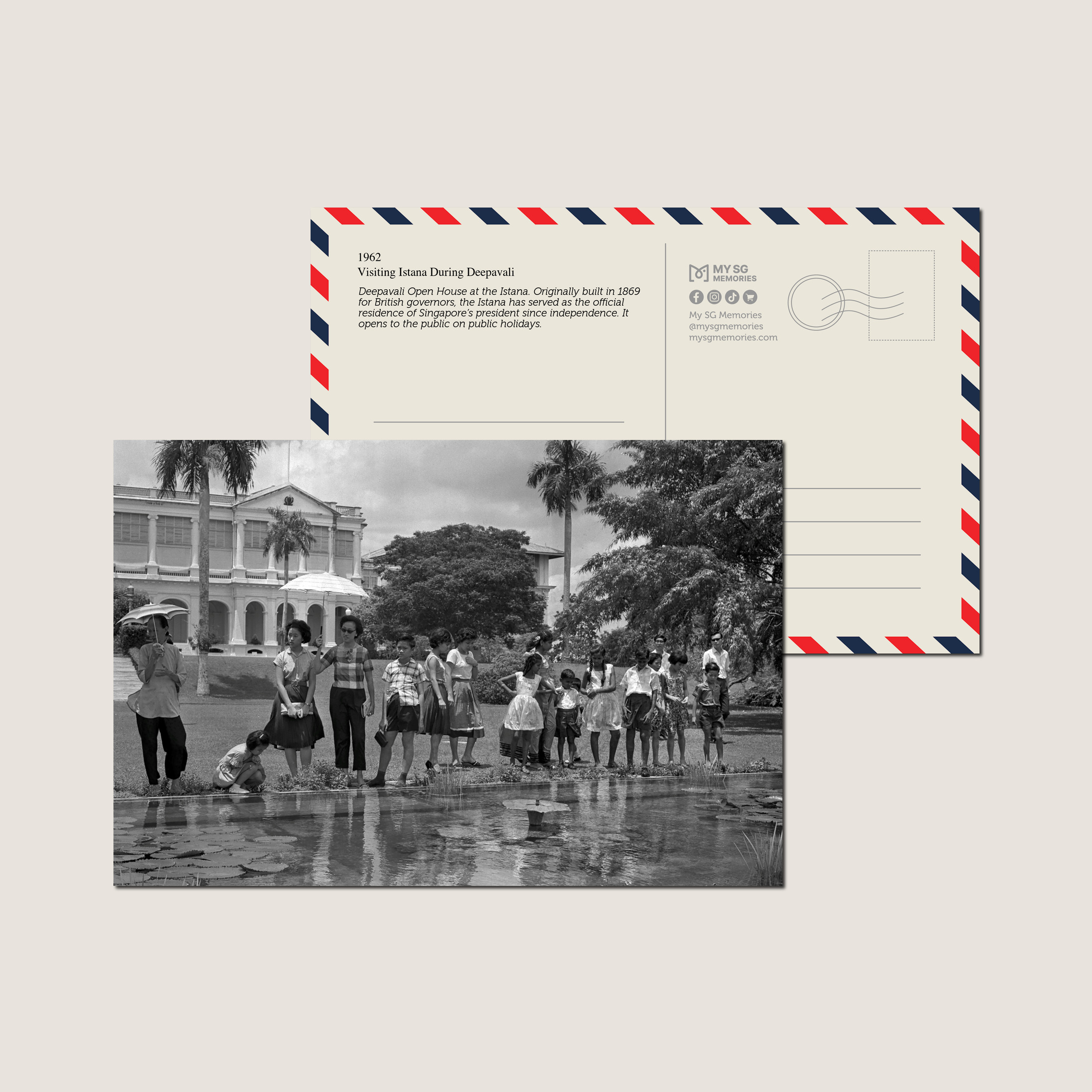 Visiting Istana During Deepavali 1962-My Sg Memories