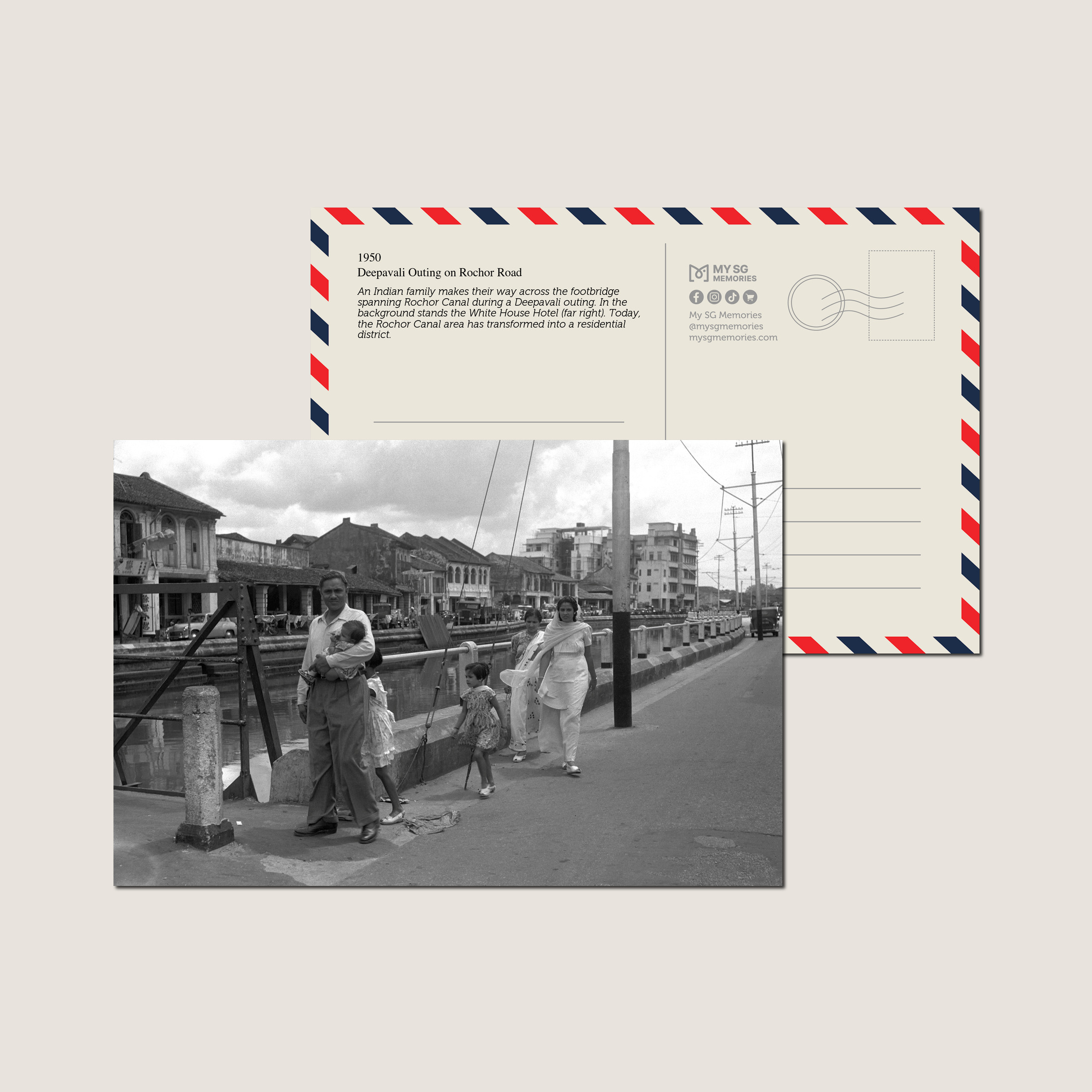 Deepavali Outing on Rochor Road 1950-My Sg Memories