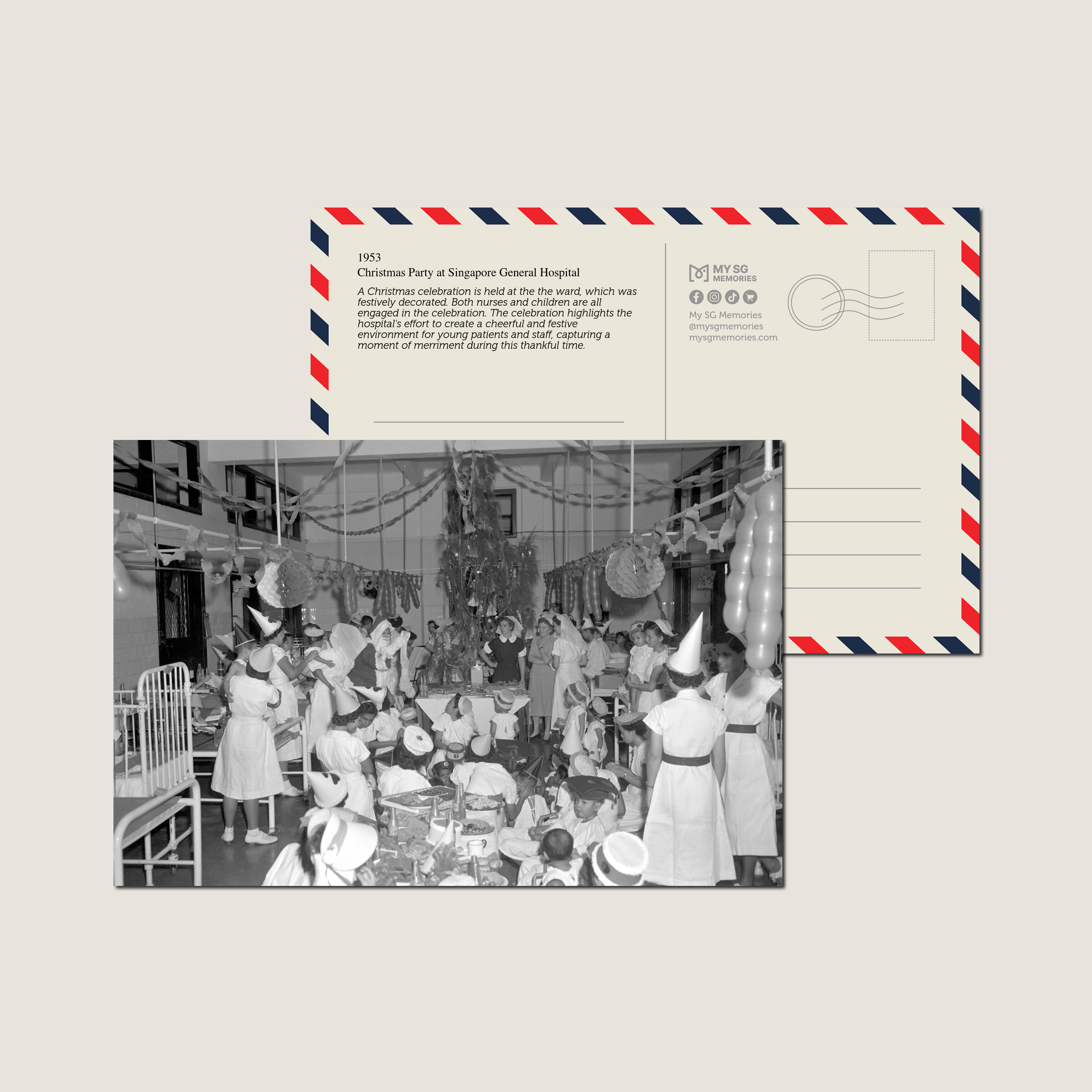 Christmas Party at Singapore General Hospital 1953-My Sg Memories