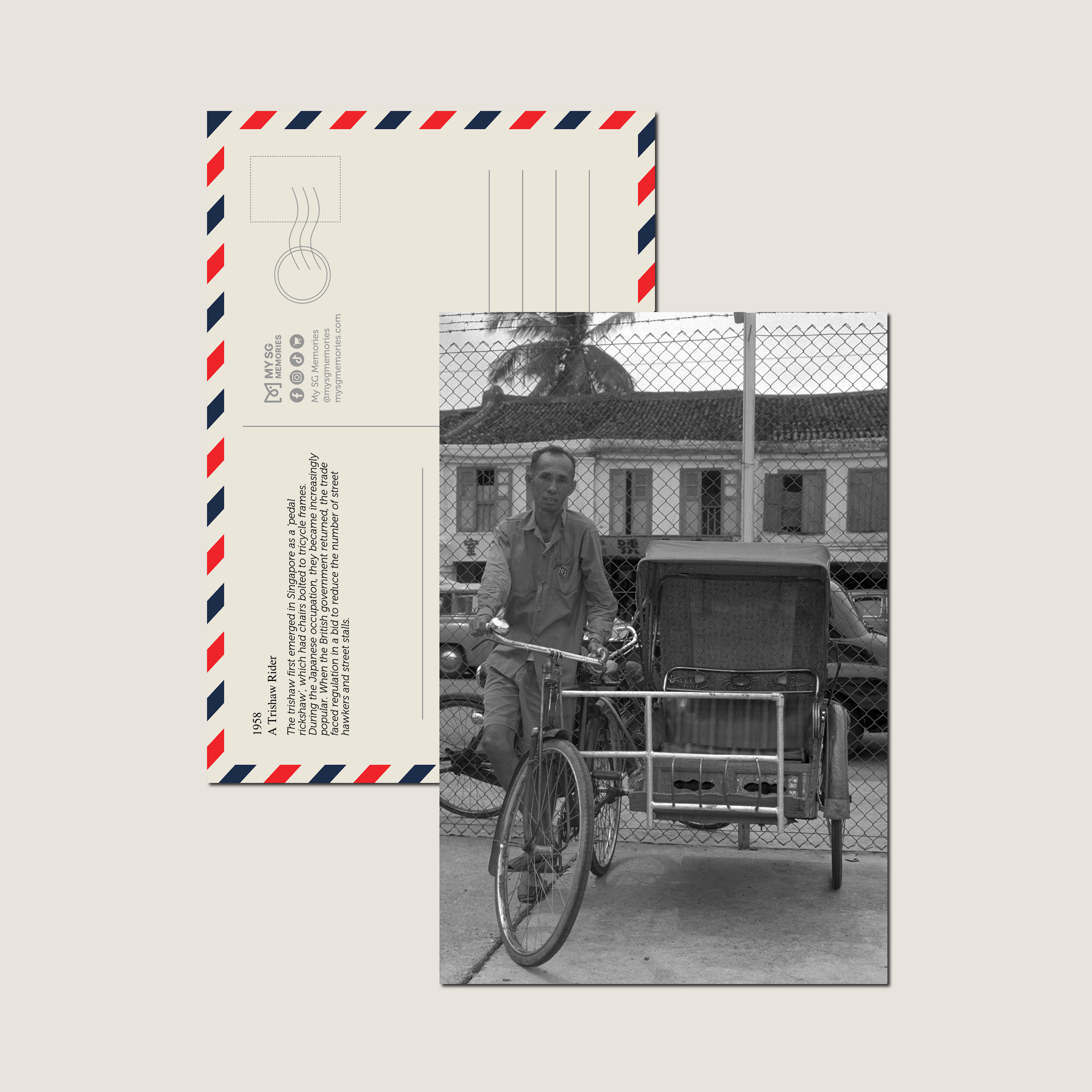 A Trishaw Rider 1958-My Sg Memories