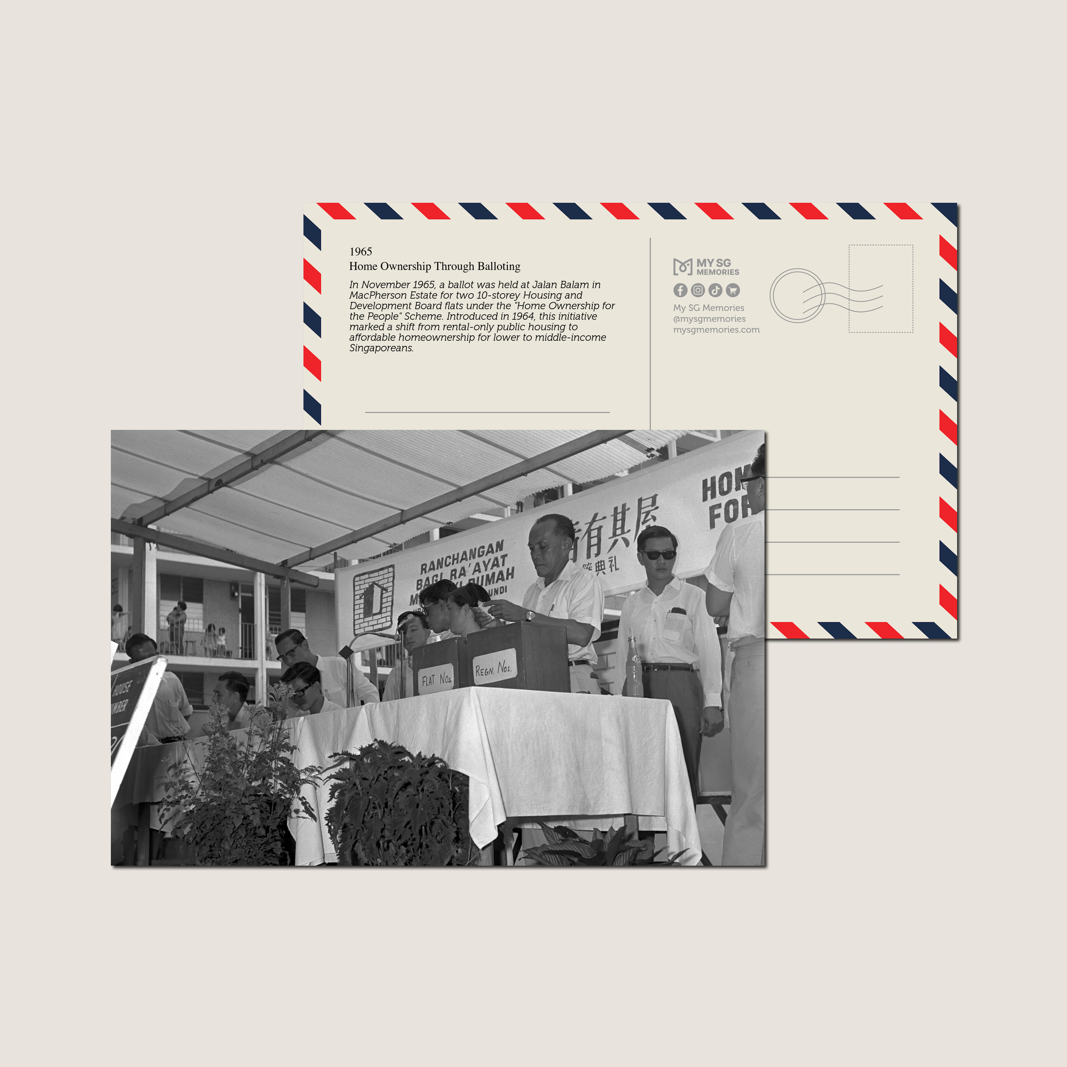 Home Ownership Through Balloting 1965-My Sg Memories