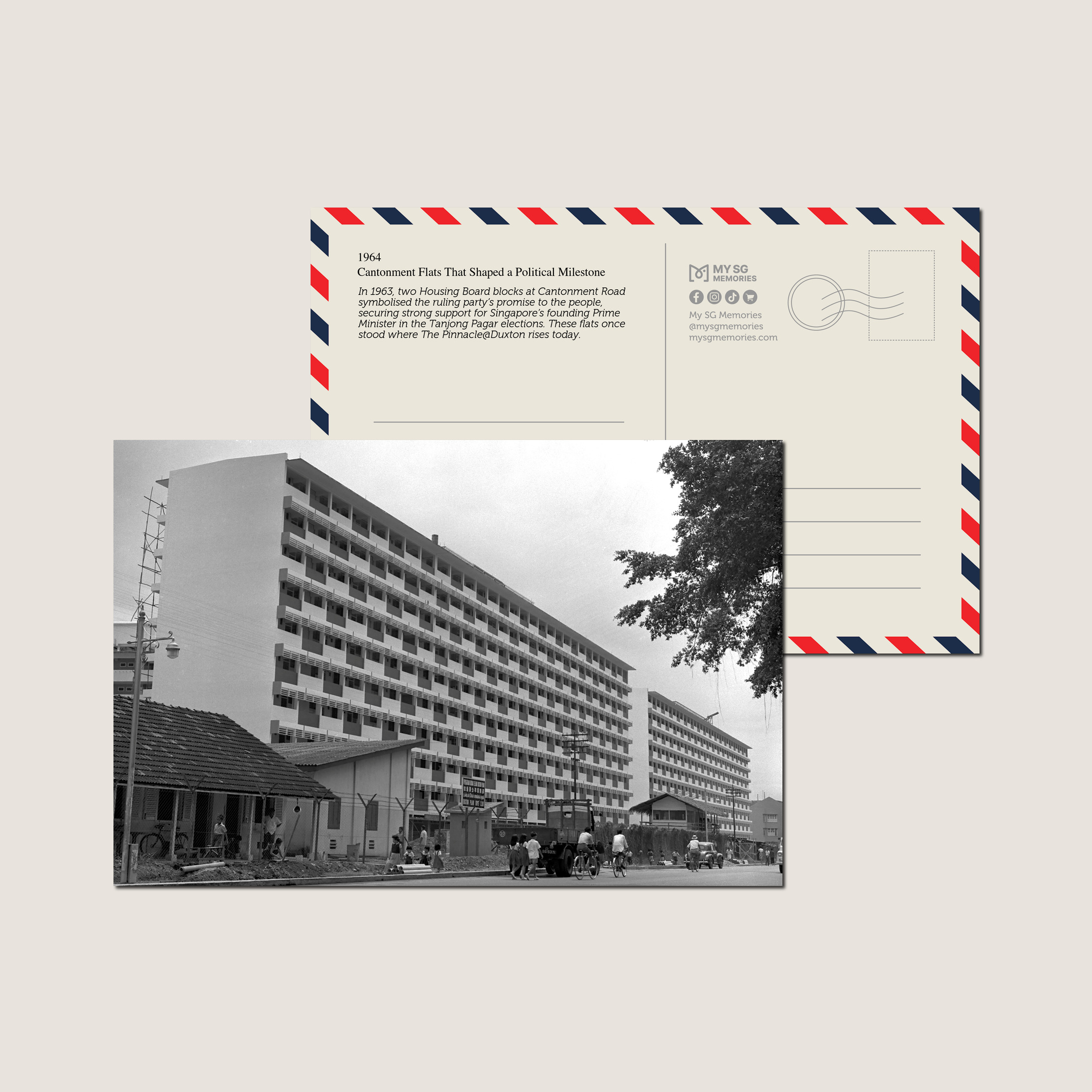 Cantonment Flats That Shaped a Political Milestone 1964-My Sg Memories