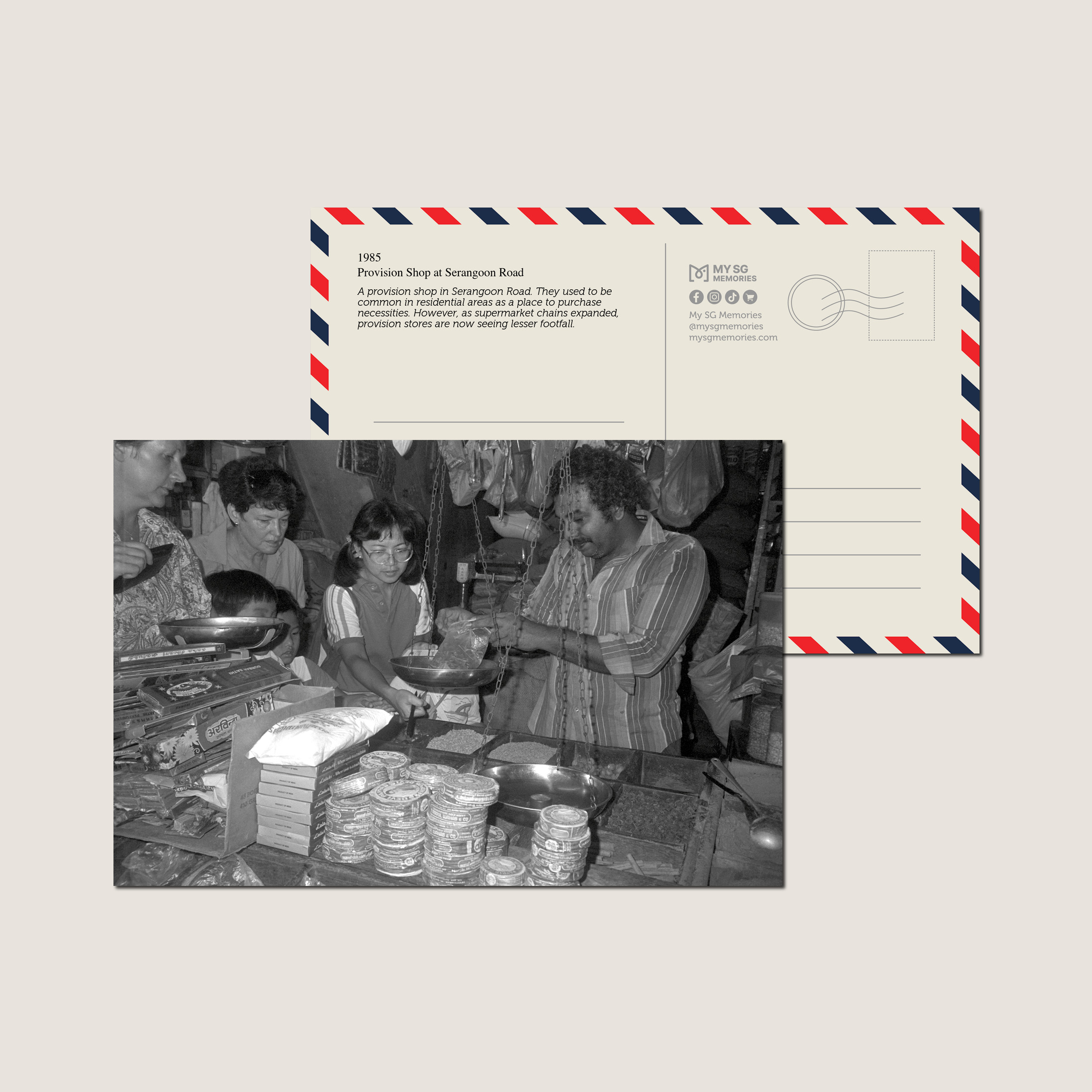 Provision Shop at Serangoon Road 1985-My Sg Memories