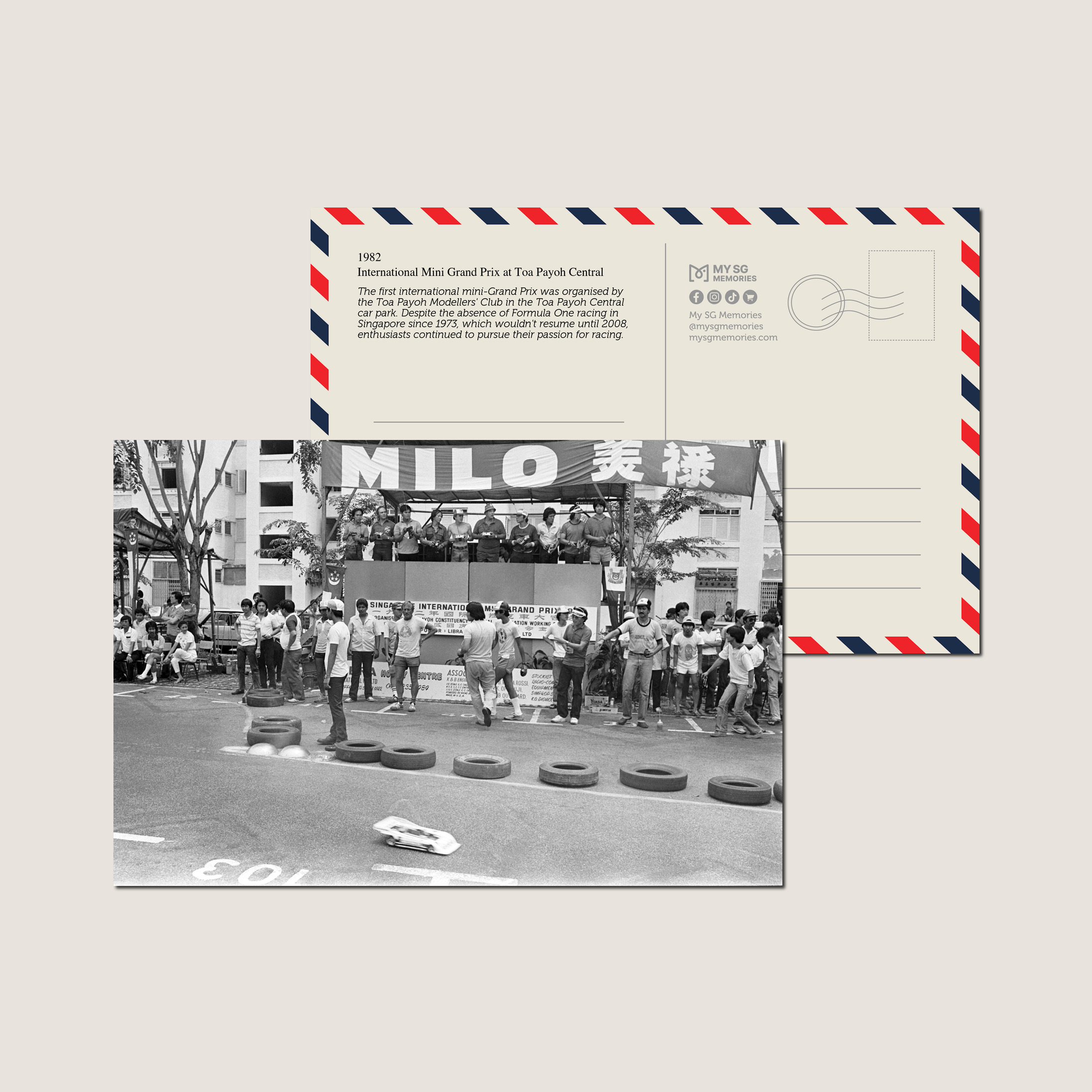 International Mini Grand Prix at Toa Payoh Central 1982-My Sg Memories