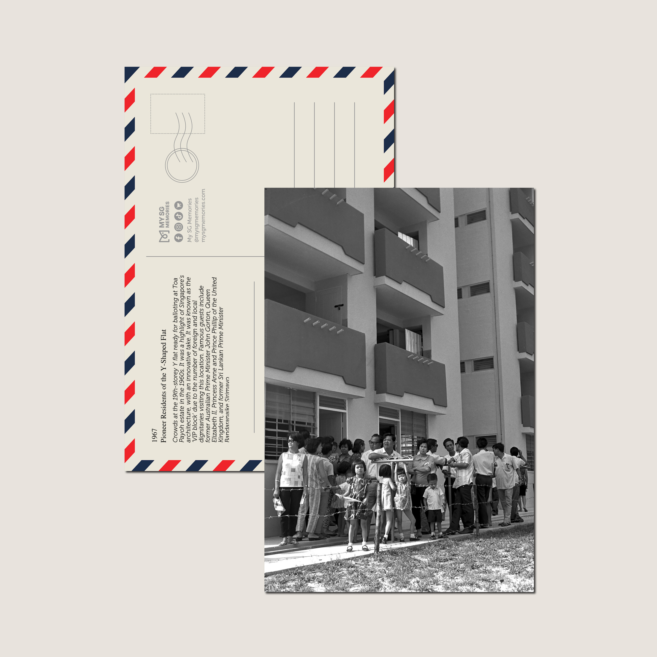 Pioneer Residents of the Y-Shaped Flat 1967-My Sg Memories