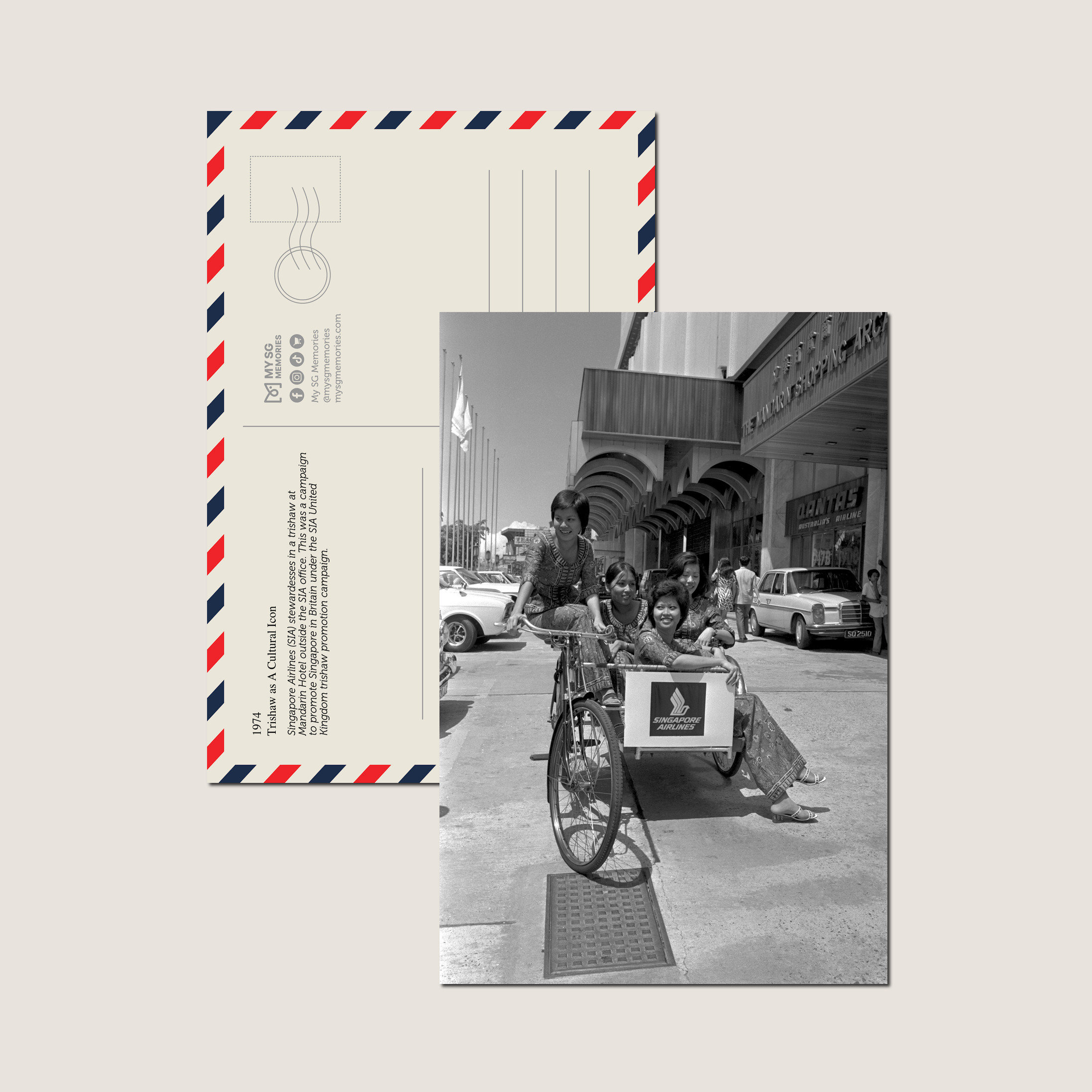 Trishaw as A Cultural Icon 1974-My Sg Memories