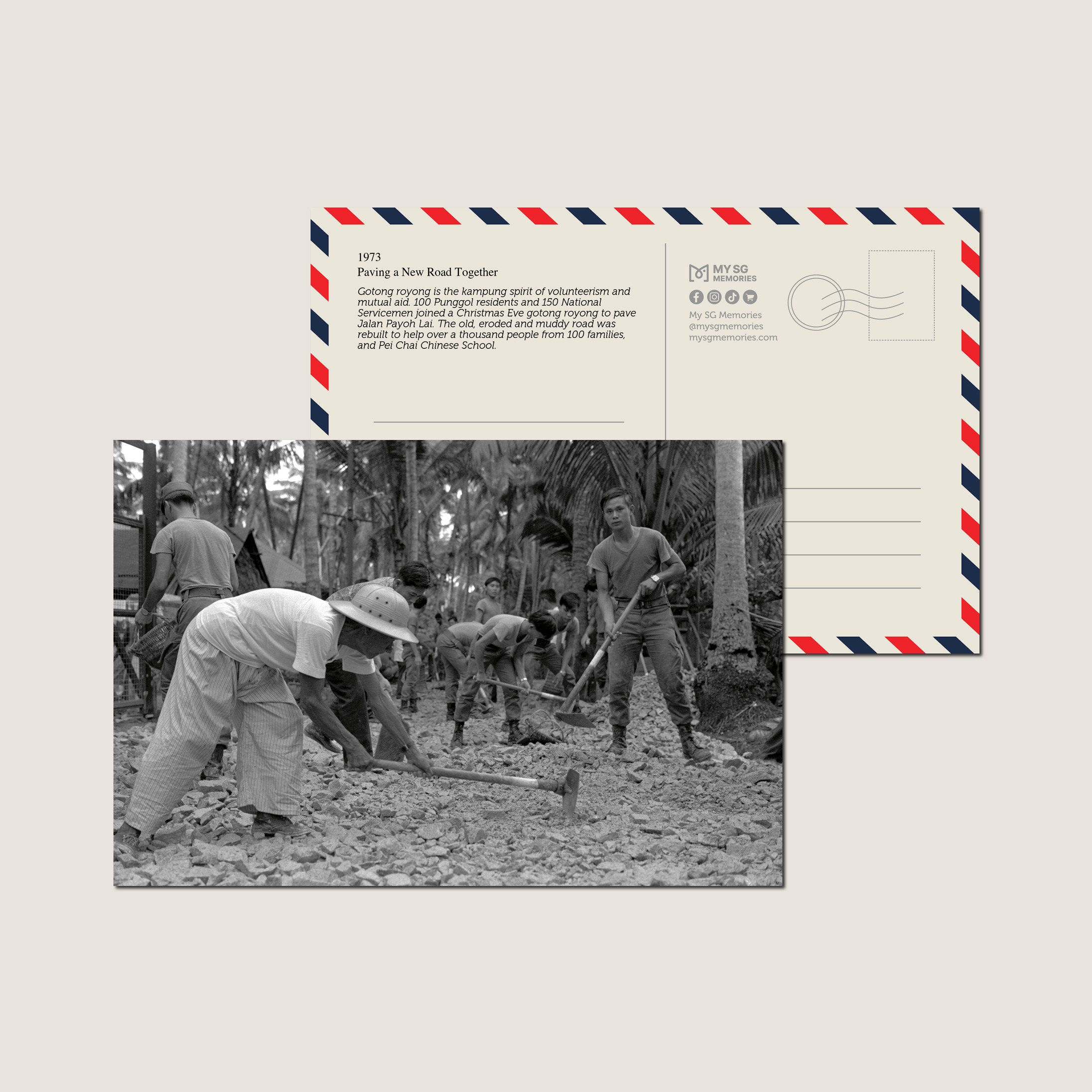 Paving a New Road Together 1973-My Sg Memories