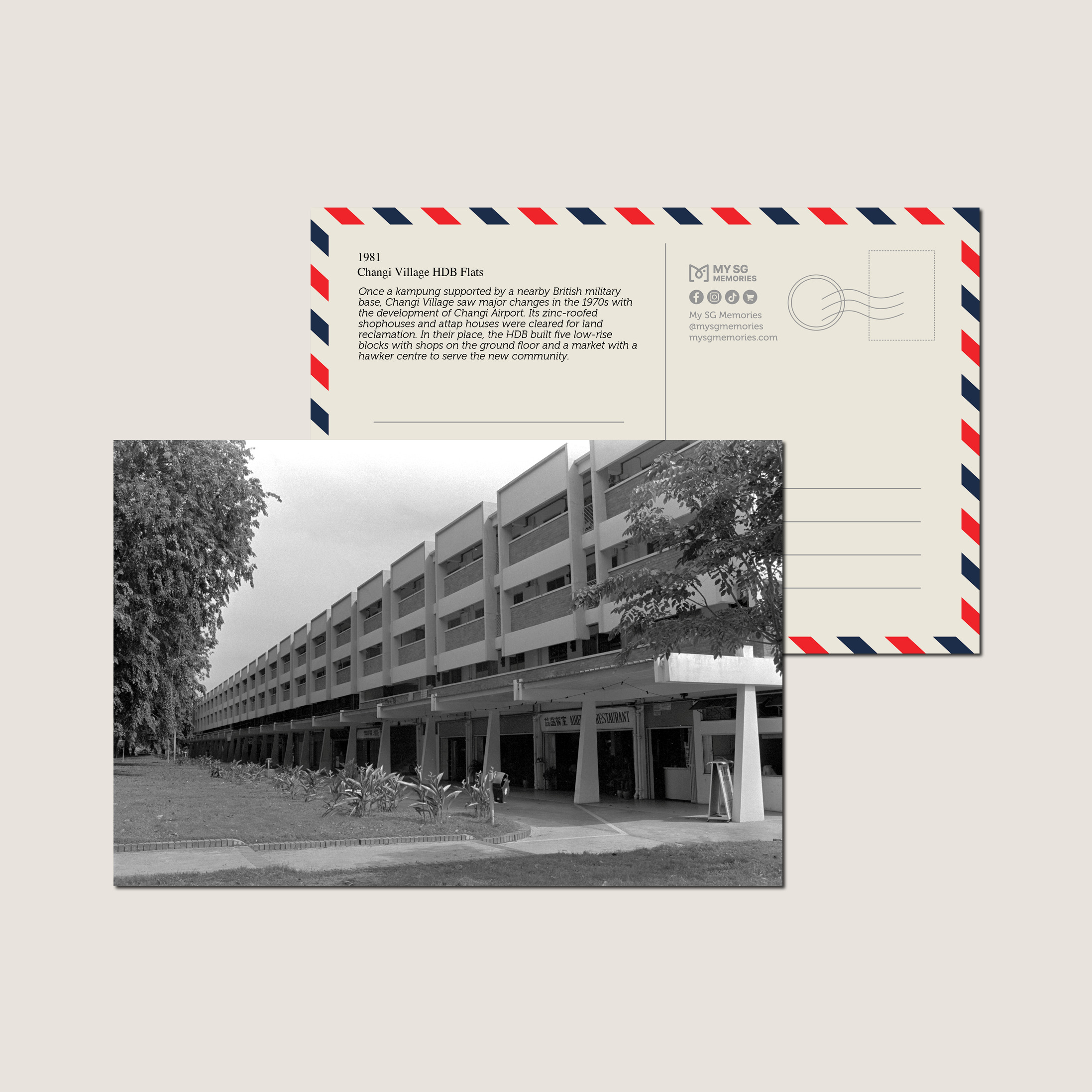 Changi Village HDB Flats 1981-My Sg Memories