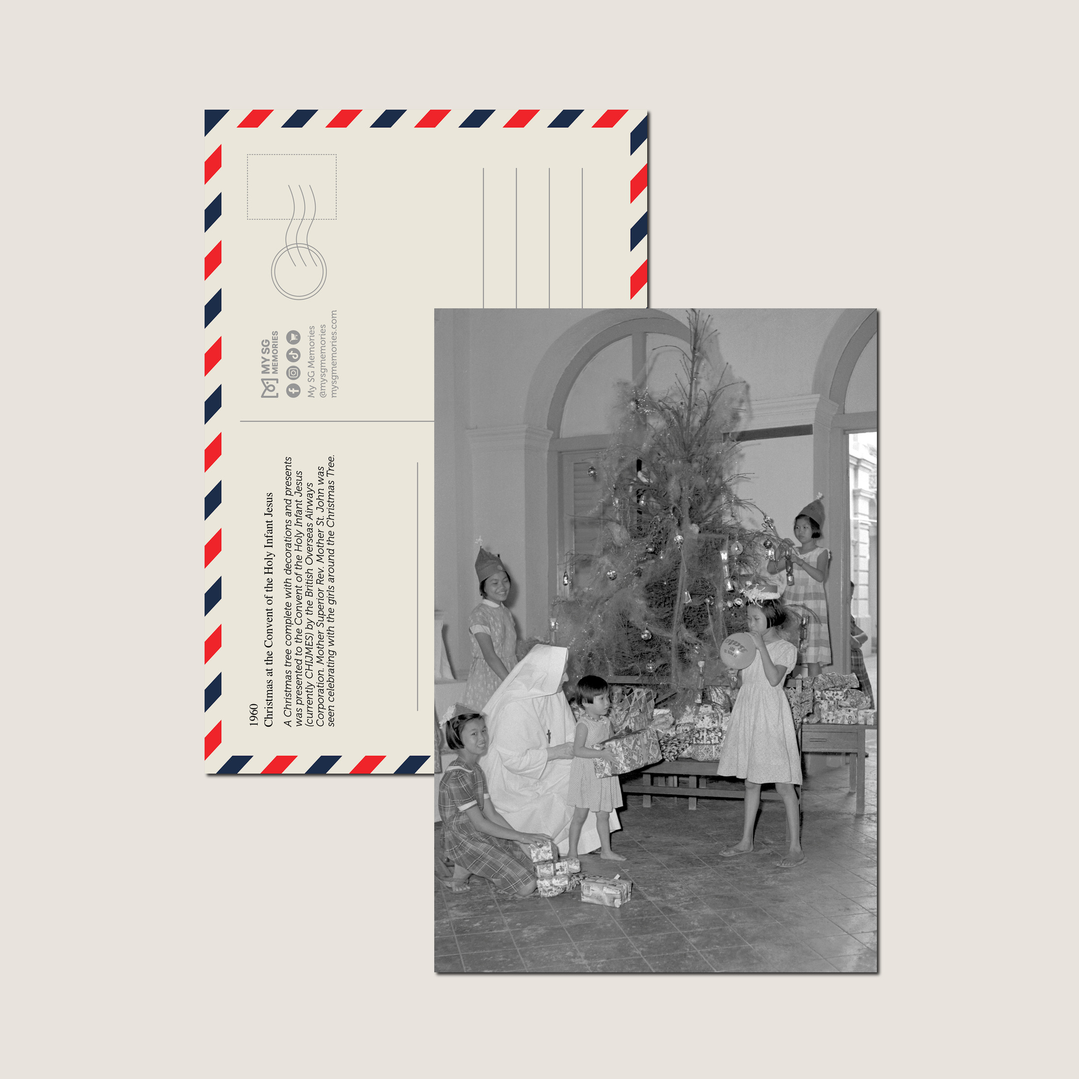 Christmas at the Convent of the Holy Infant Jesus 1960-My Sg Memories