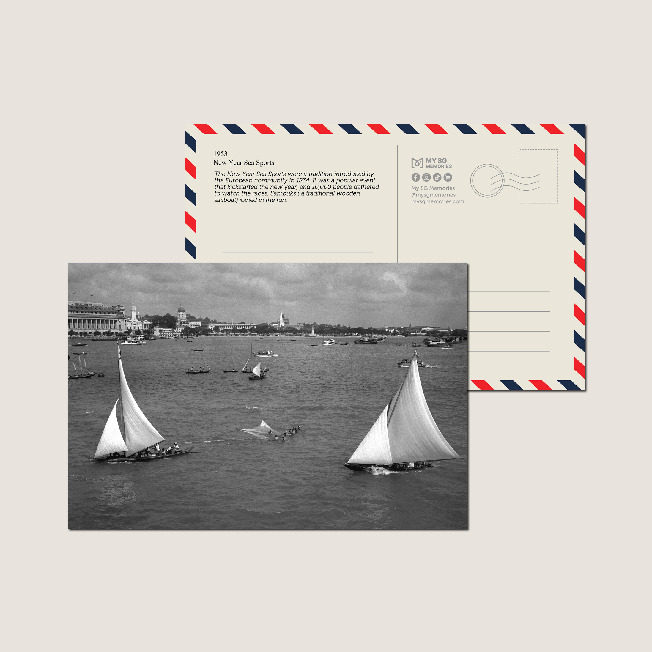 New Year Sea Sports 1953-My Sg Memories