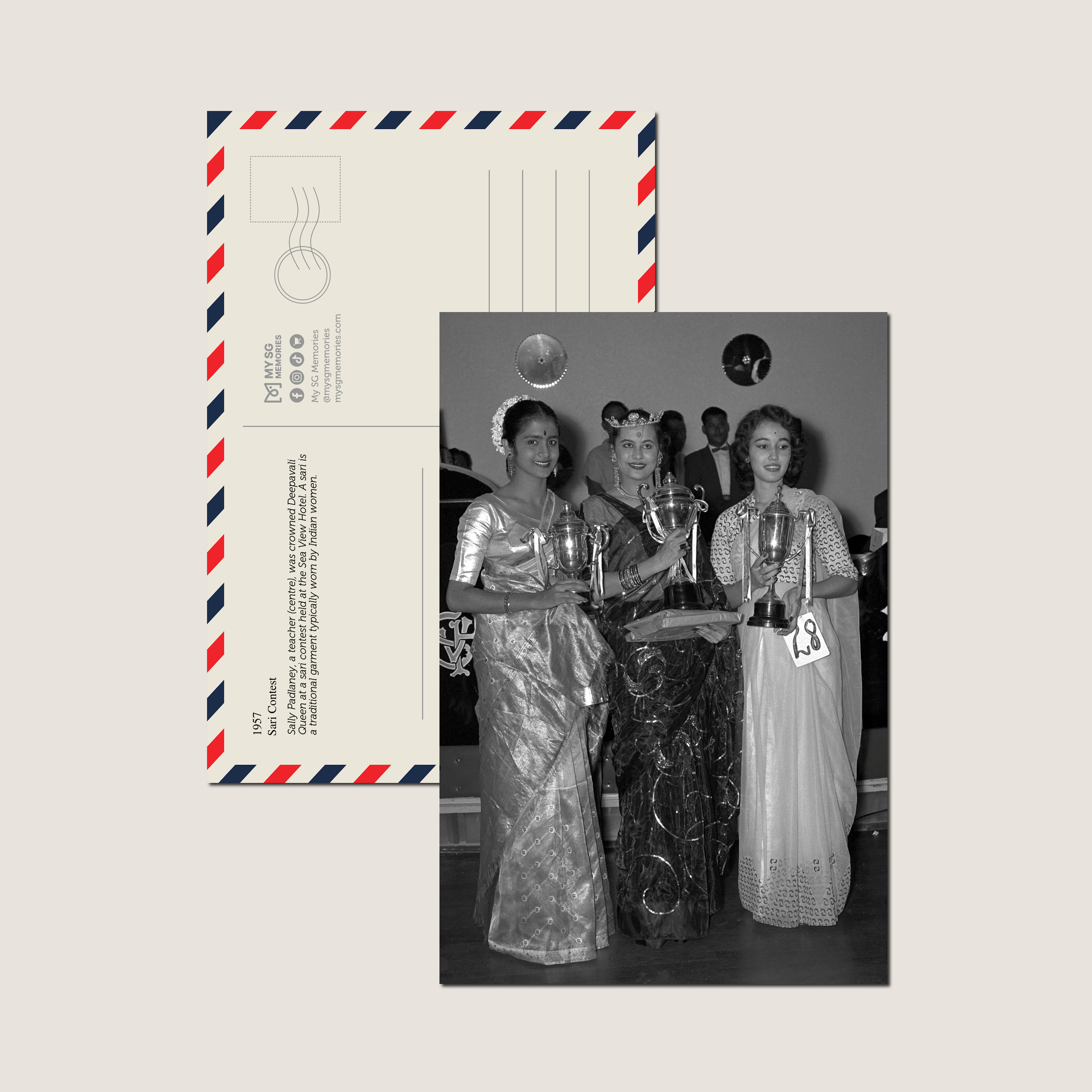 Sari Contest 1957-My Sg Memories