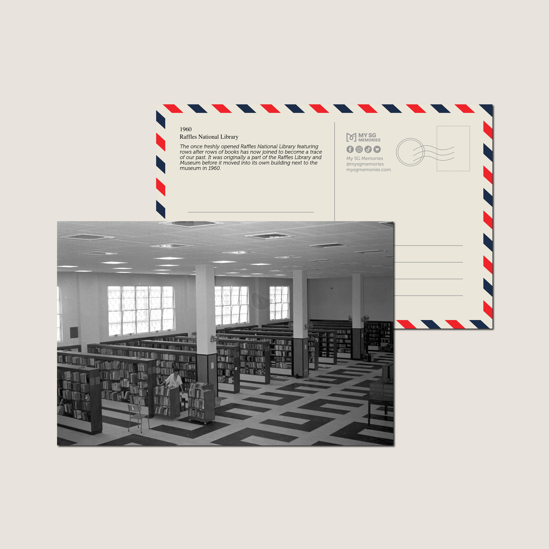 Raffles National Library 1960-My Sg Memories