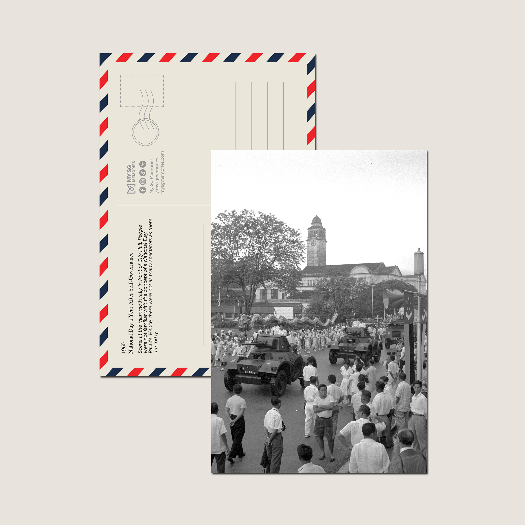 National Day a Year After Self-Governance 1960-My Sg Memories