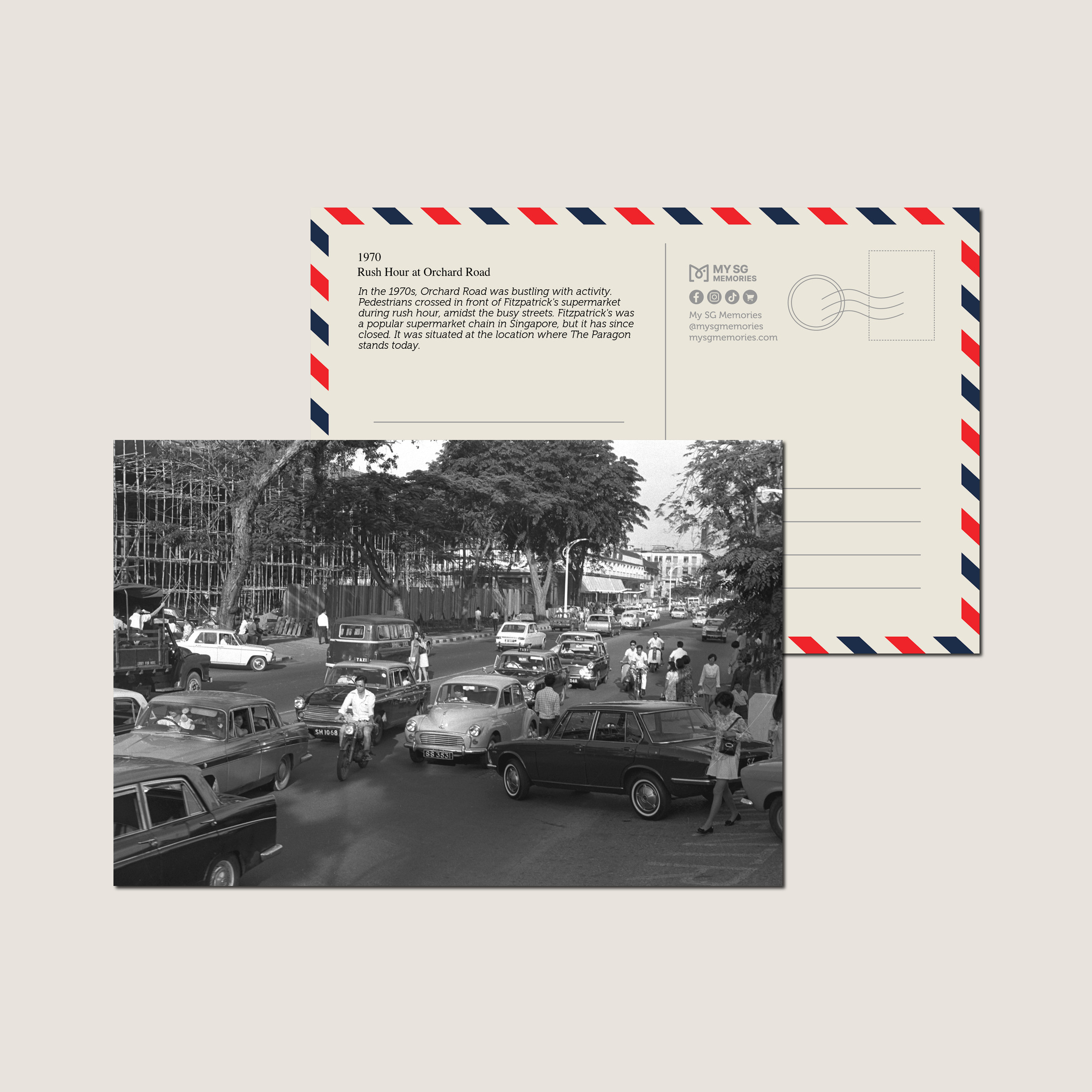 Rush Hour at Orchard Road 1970-My Sg Memories