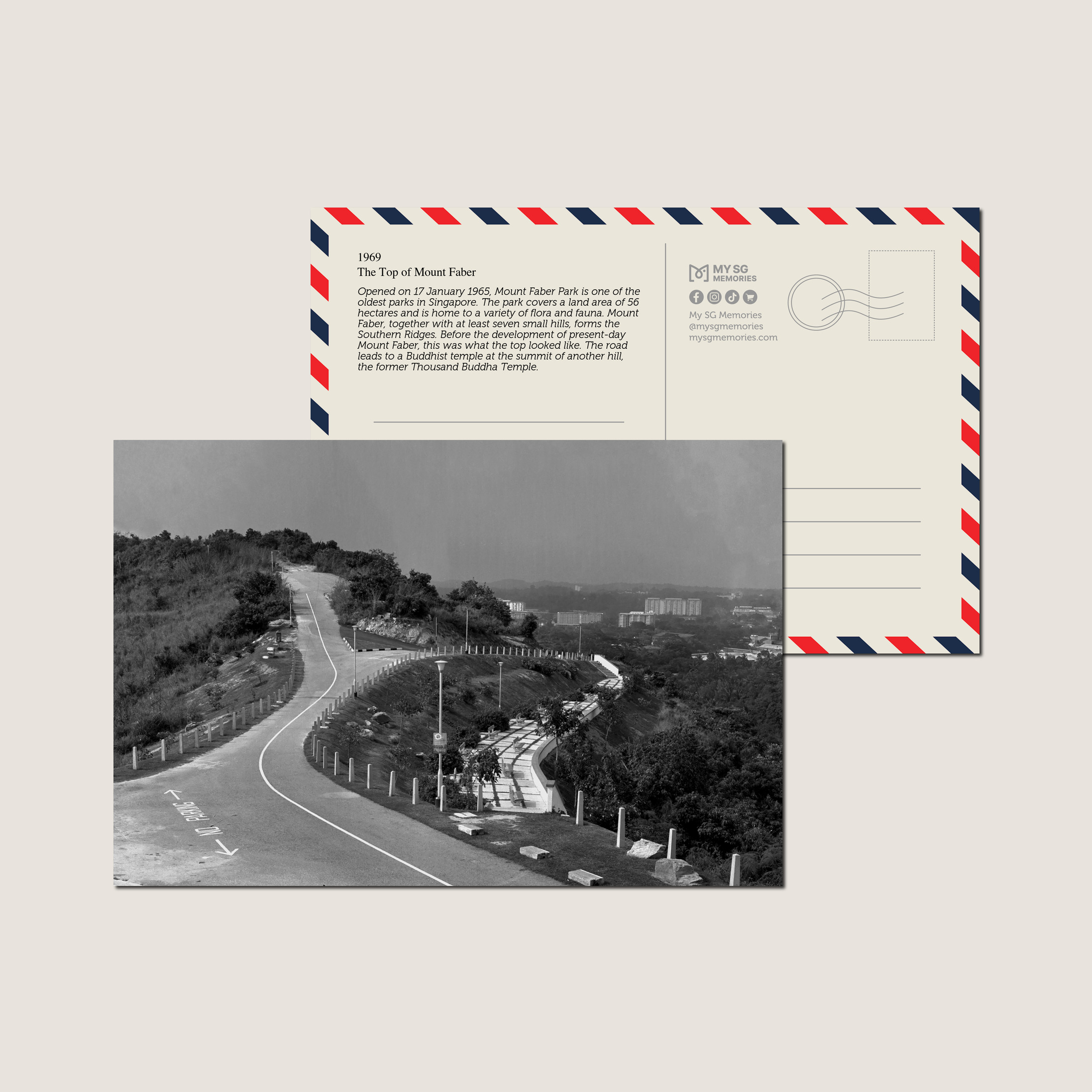 The Top of Mount Faber 1969-My Sg Memories