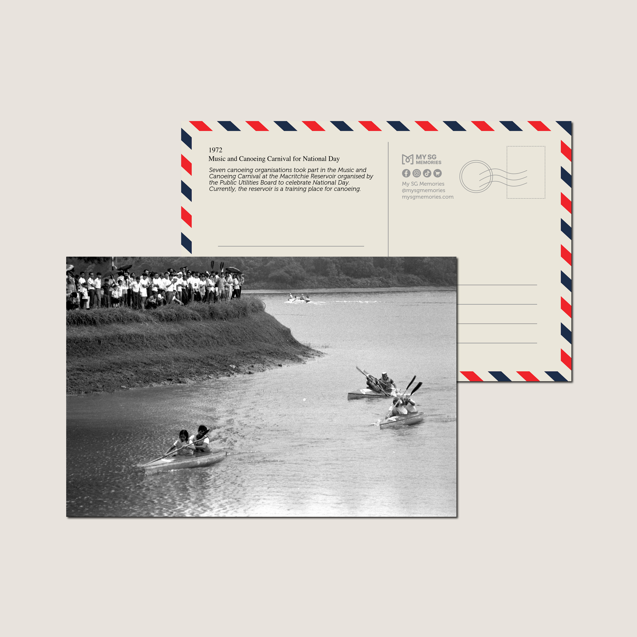 Music and Canoeing Carnival for National Day 1972-My Sg Memories