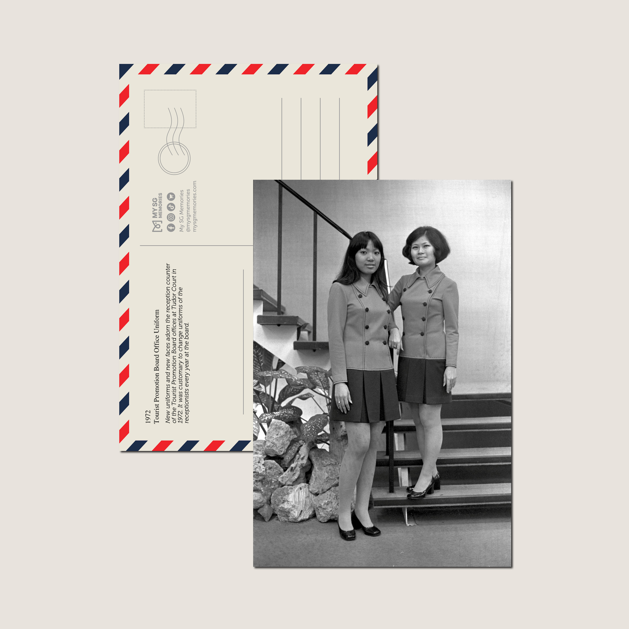 Tourist Promotion Board Office Uniform 1972-My Sg Memories